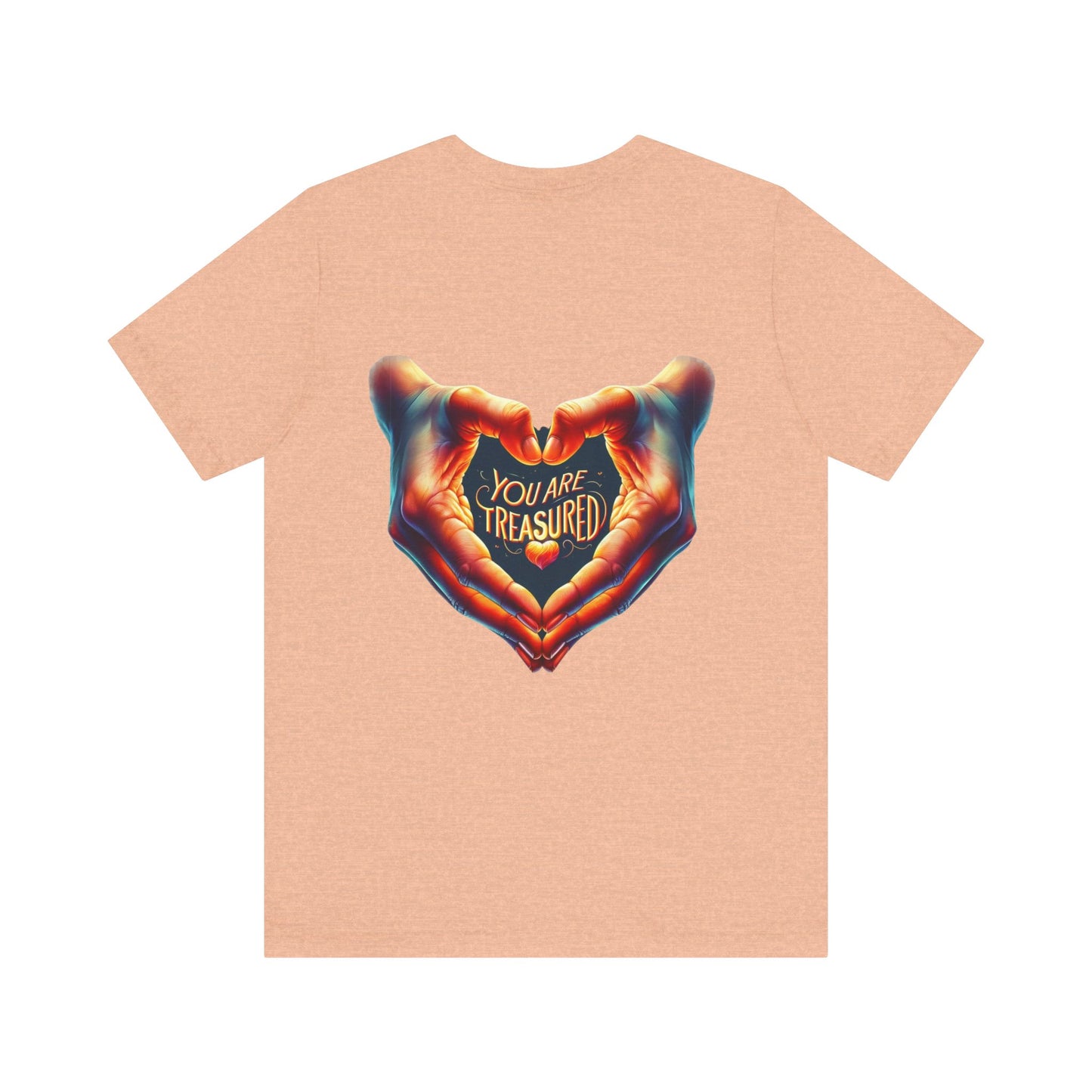 You Are Treasured - Both Sides Printed - Short Sleeve Tee