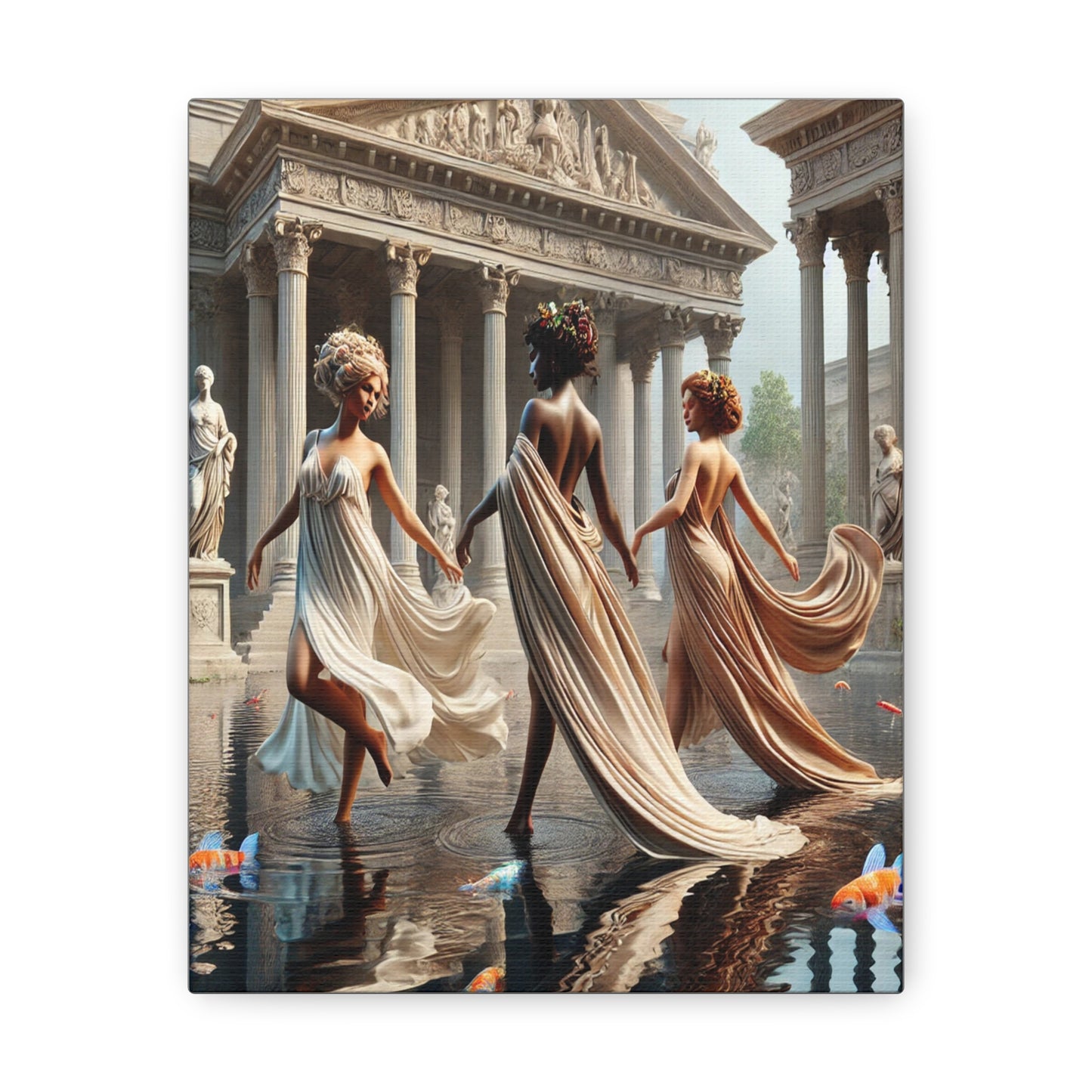 Greek Goddesses, Canvas Gallery Wrap_V5672