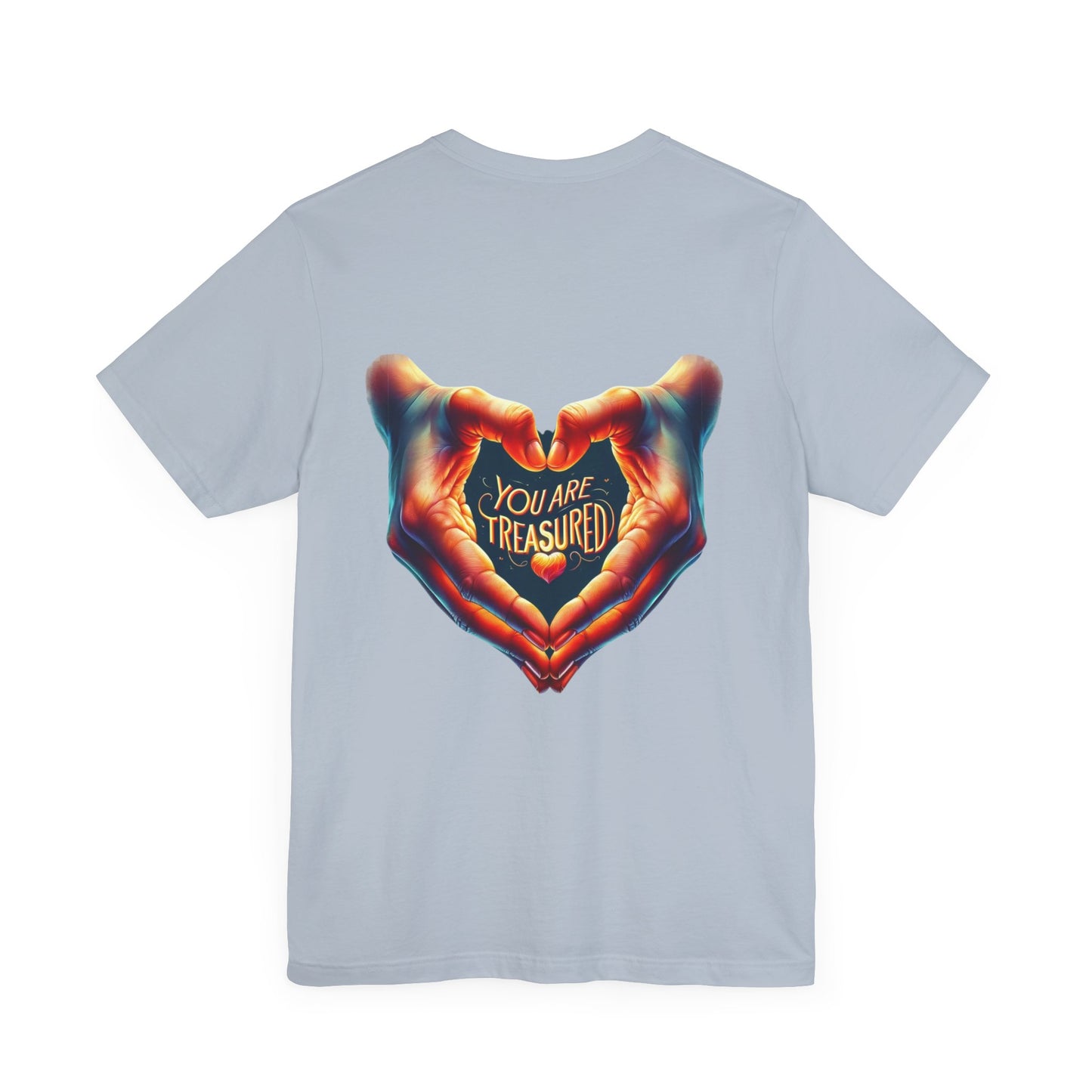You Are Treasured - Both Sides Printed - Short Sleeve Tee