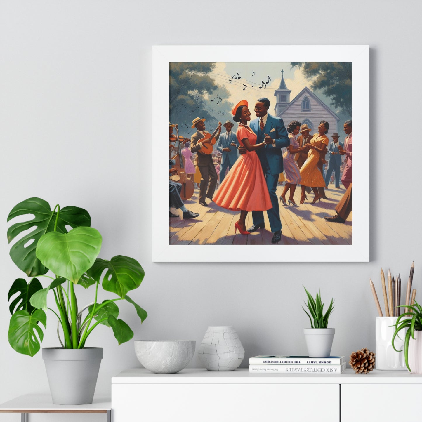 Sunday Smiles -  Unique Wall Art - Framed Wall Art Poster