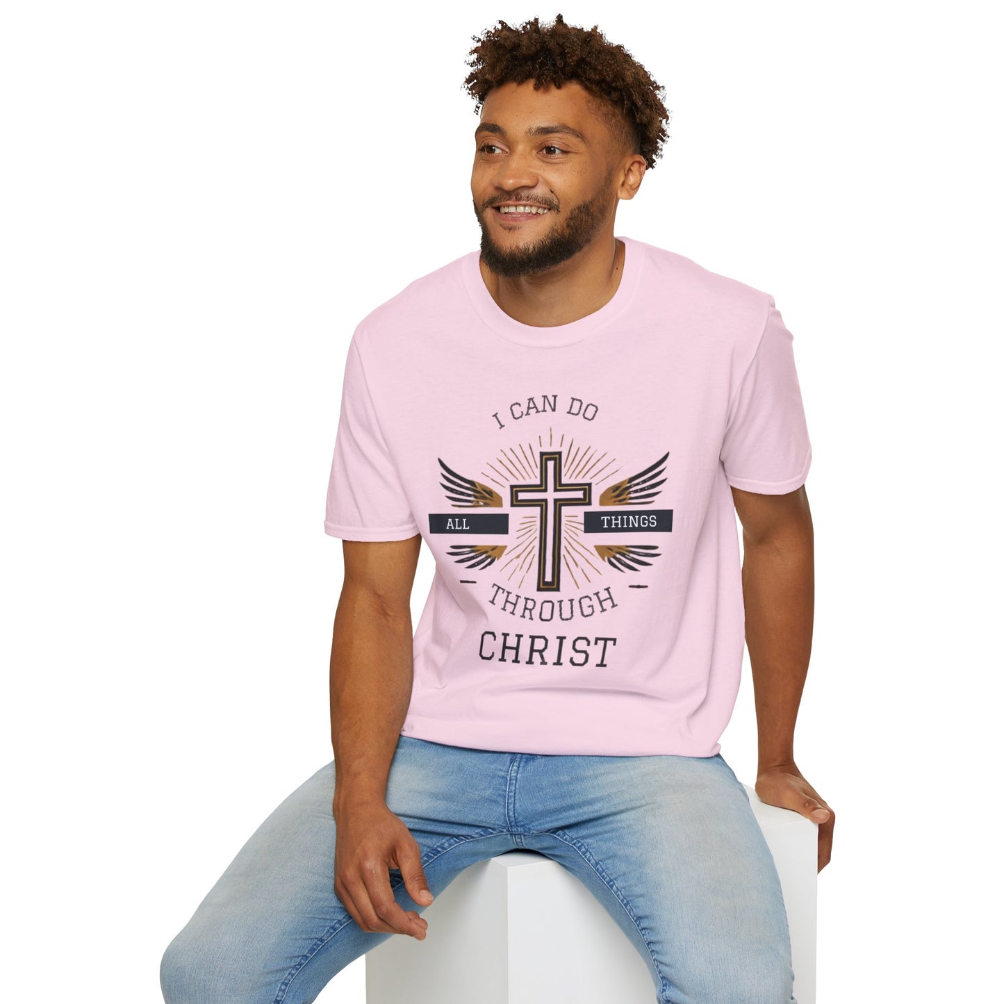 All Things Through Christ Unisex Softstyle T-Shirt