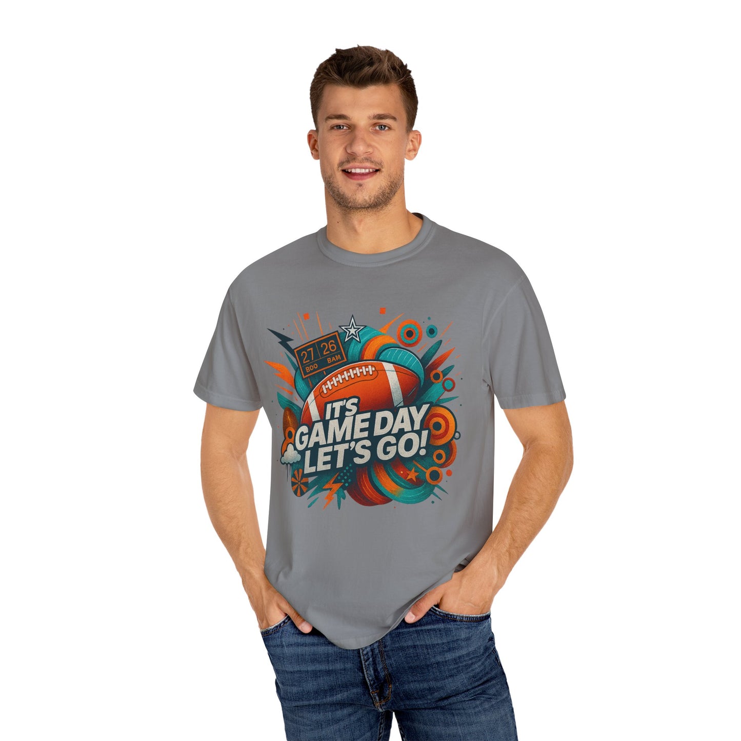 IT'S GAME DAY -  Unisex Garment-Dyed T-shirt