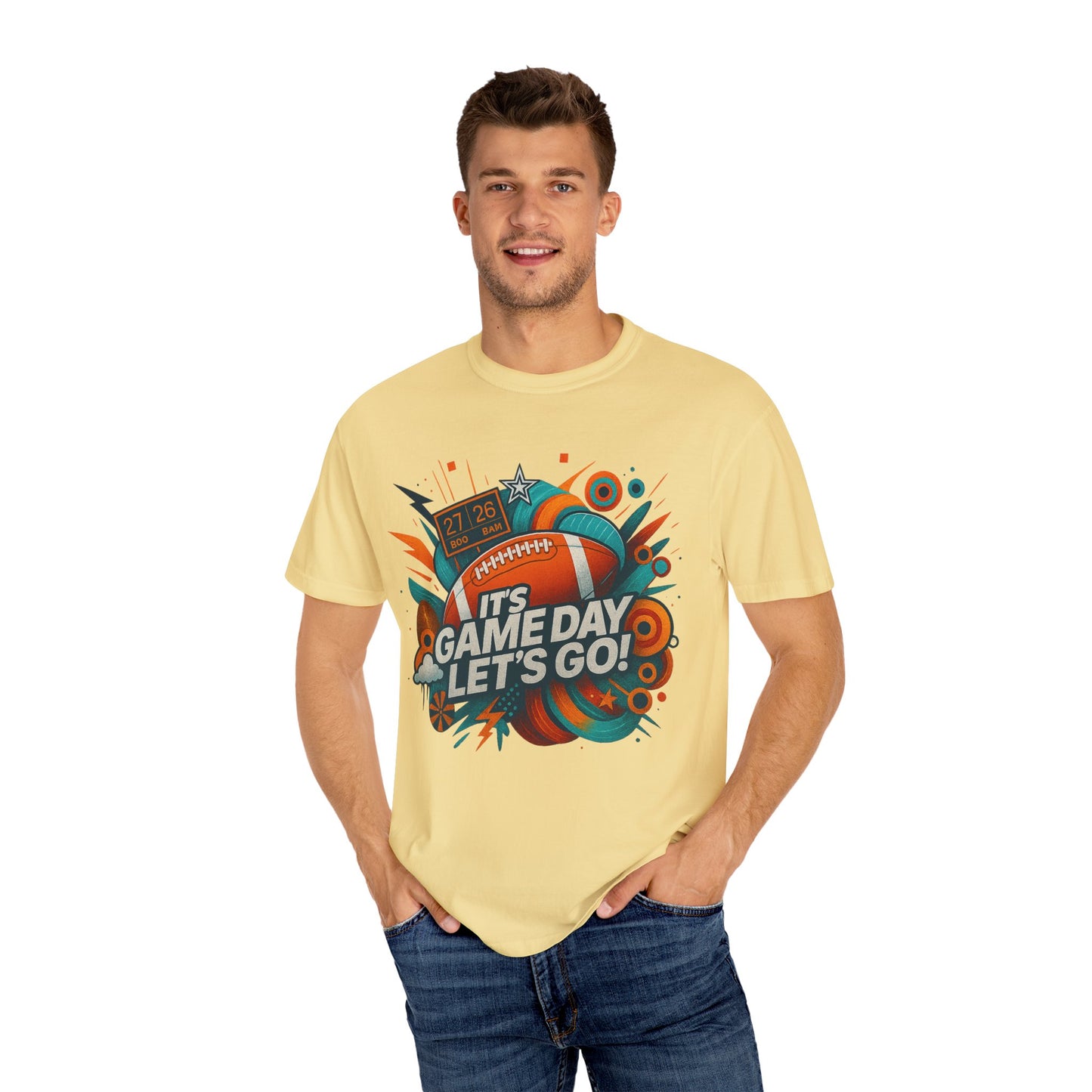 IT'S GAME DAY -  Unisex Garment-Dyed T-shirt