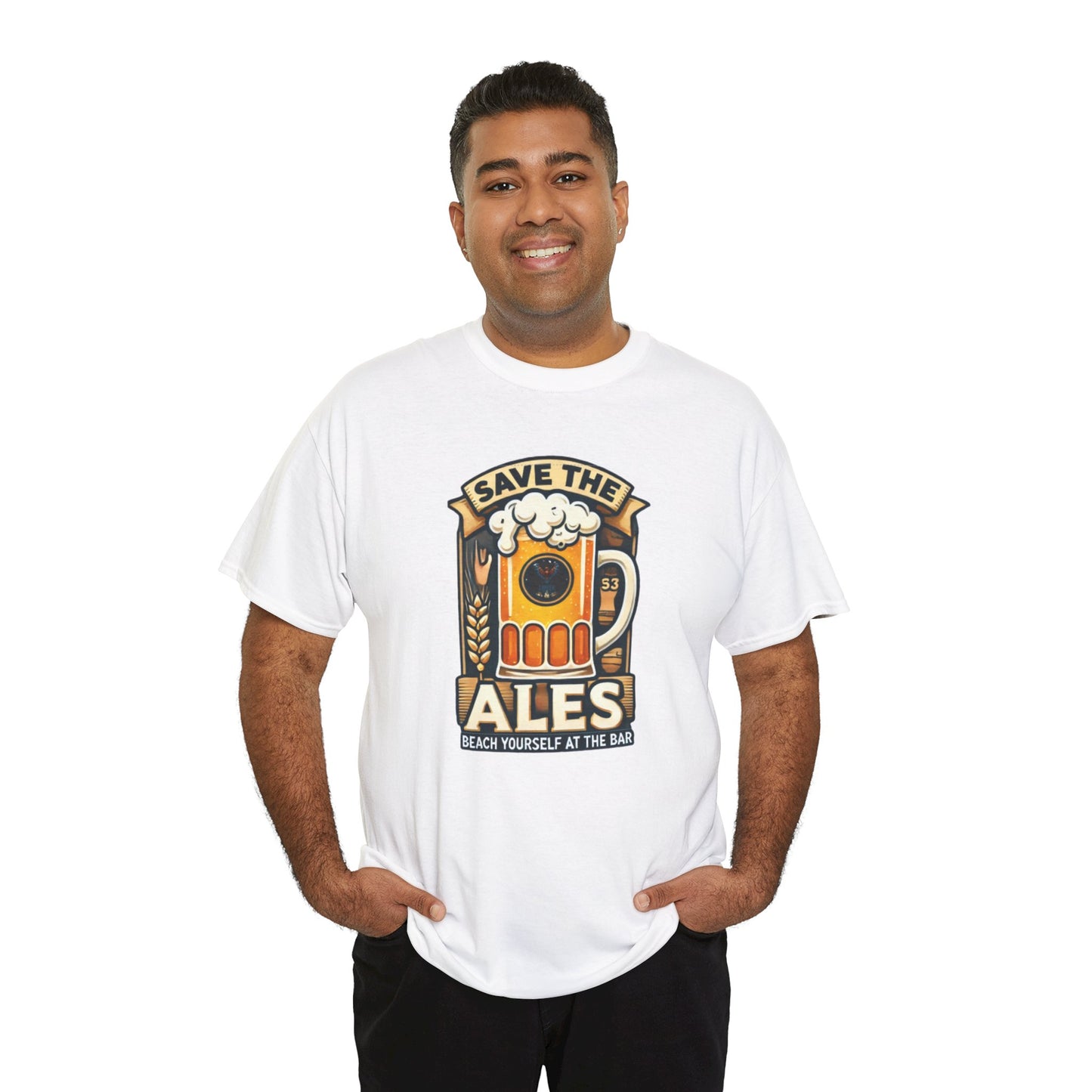 Save The Ales Unisex Heavy Cotton Tee