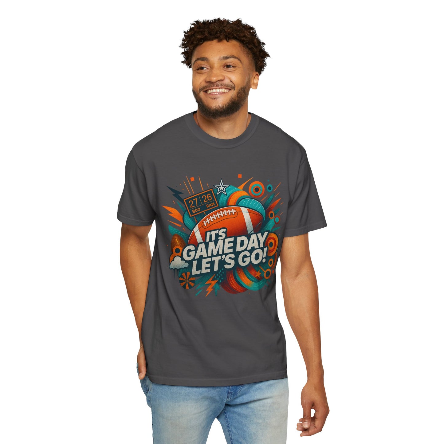IT'S GAME DAY -  Unisex Garment-Dyed T-shirt