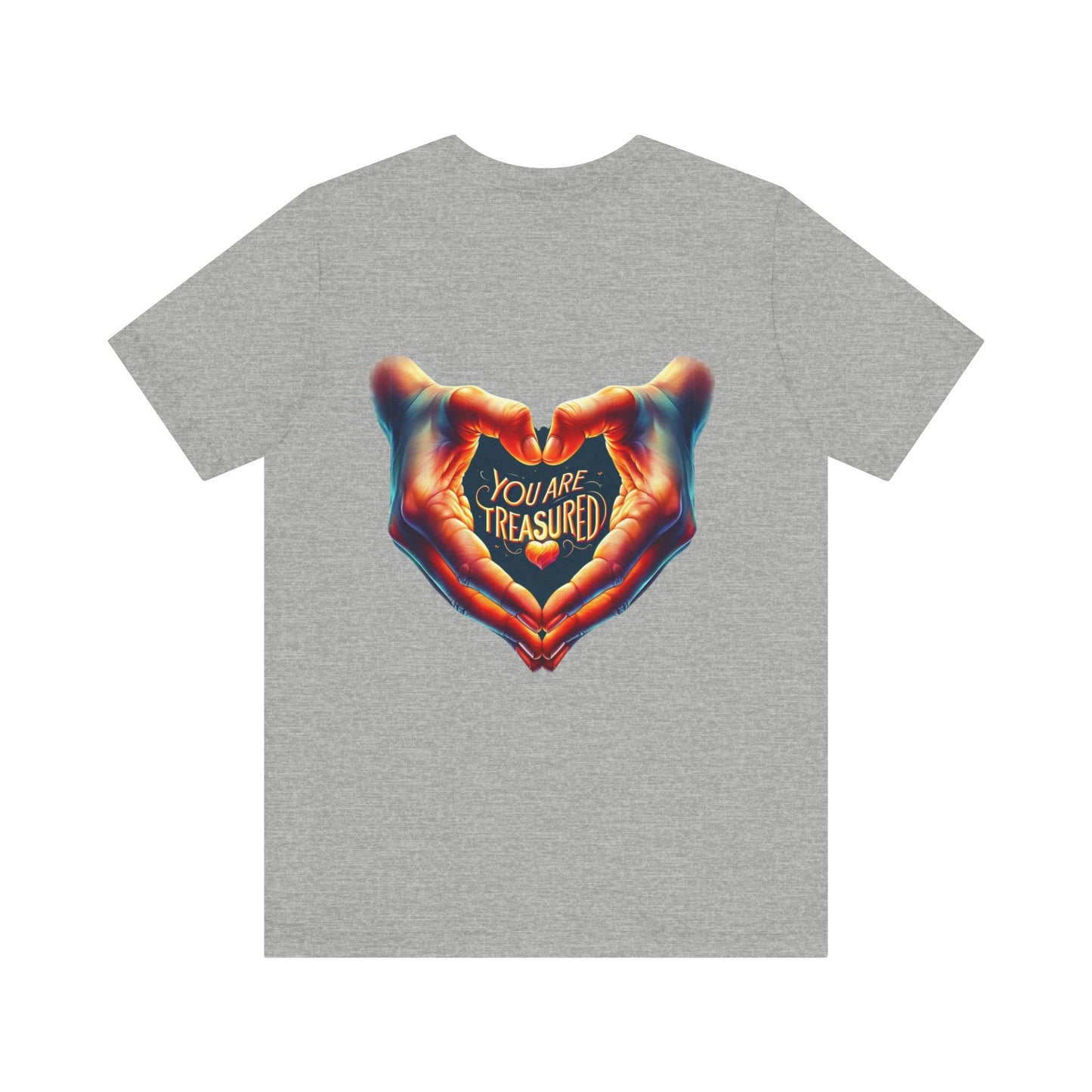 You Are Treasured - Both Sides Printed - Short Sleeve Tee