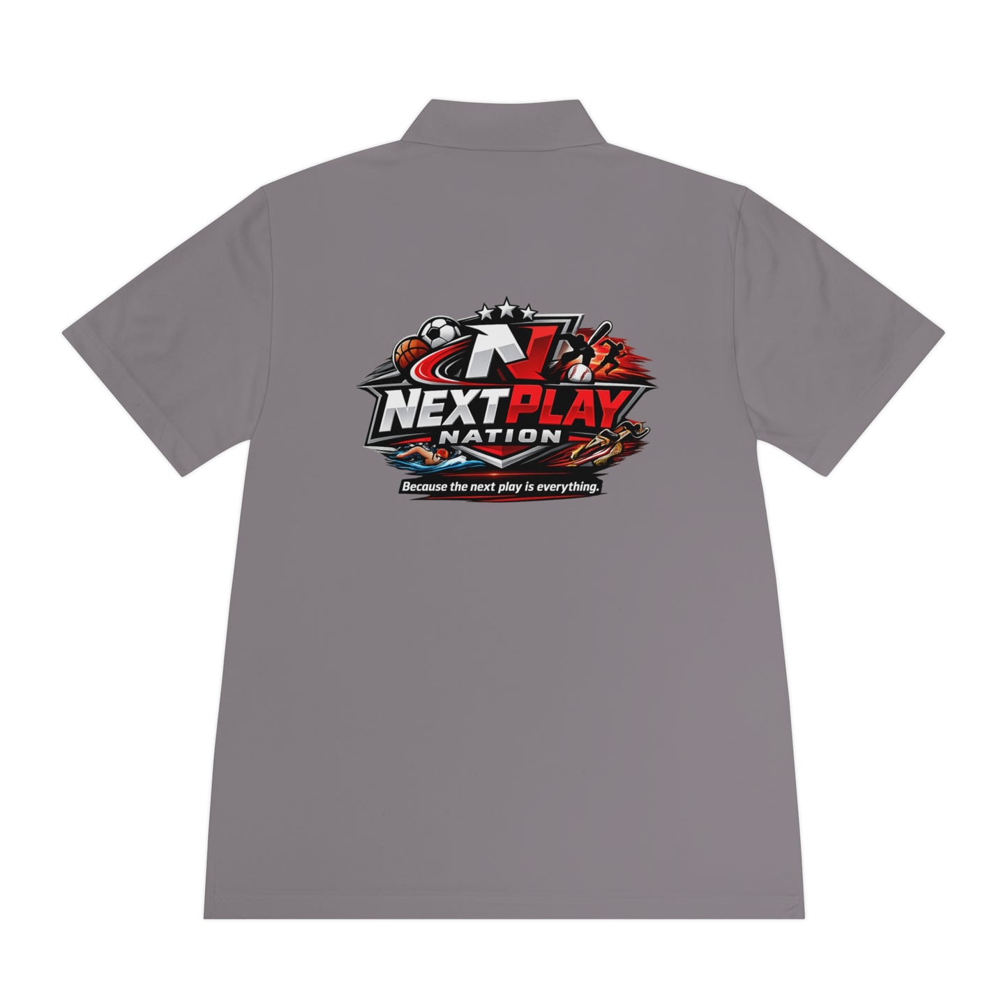 NextPlay Nation Men's Sport Polo Shirt