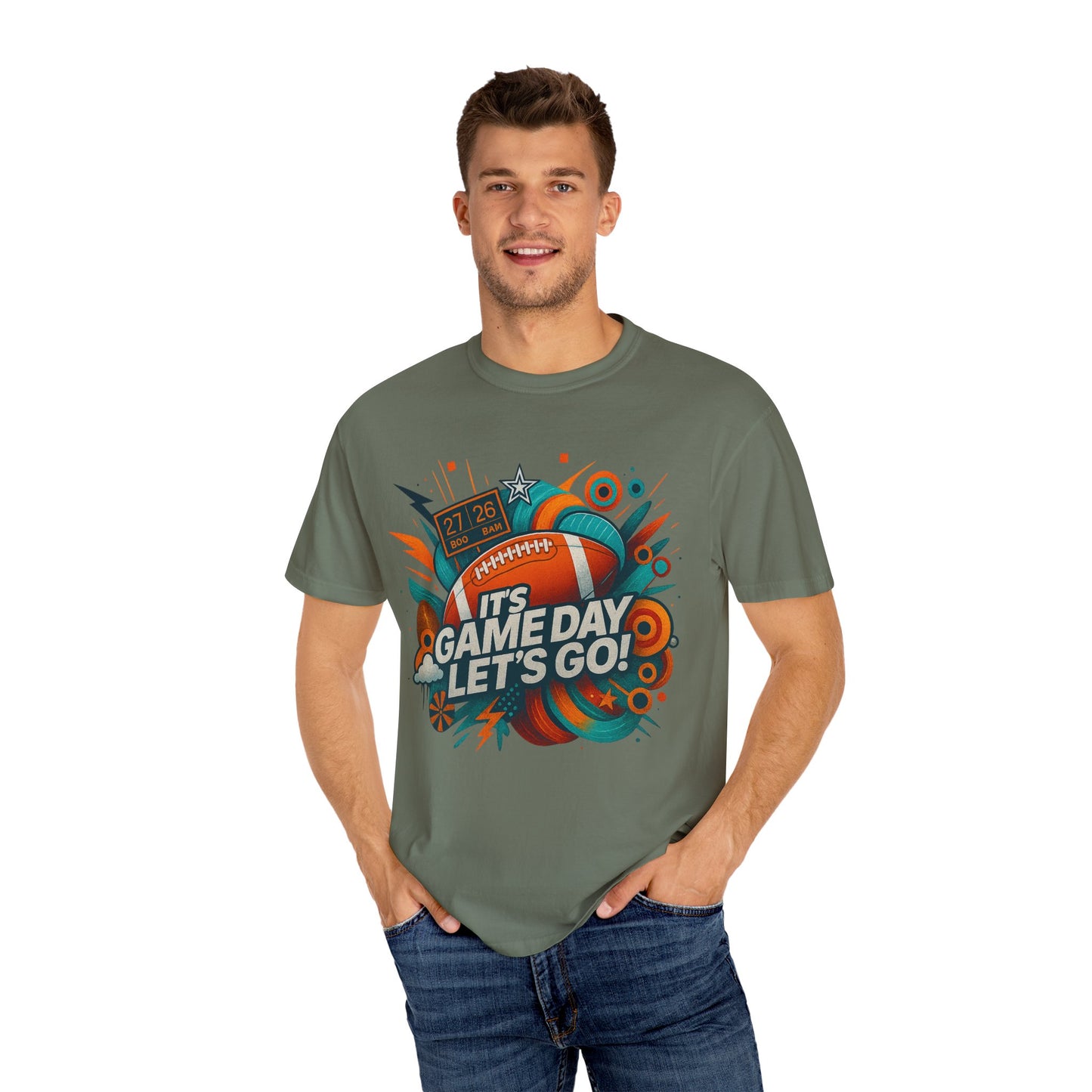 IT'S GAME DAY -  Unisex Garment-Dyed T-shirt