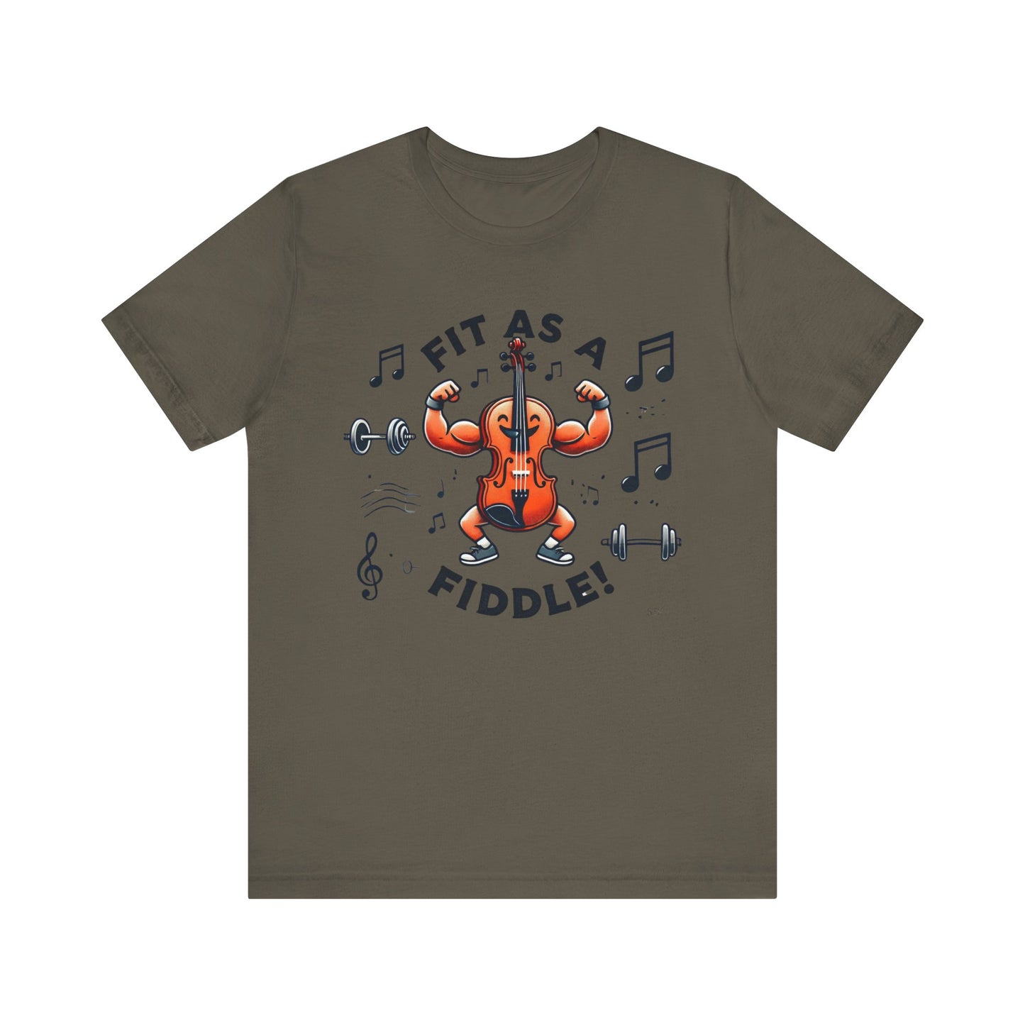 Fit As A Fiddle Unisex Jersey Short Sleeve Tee