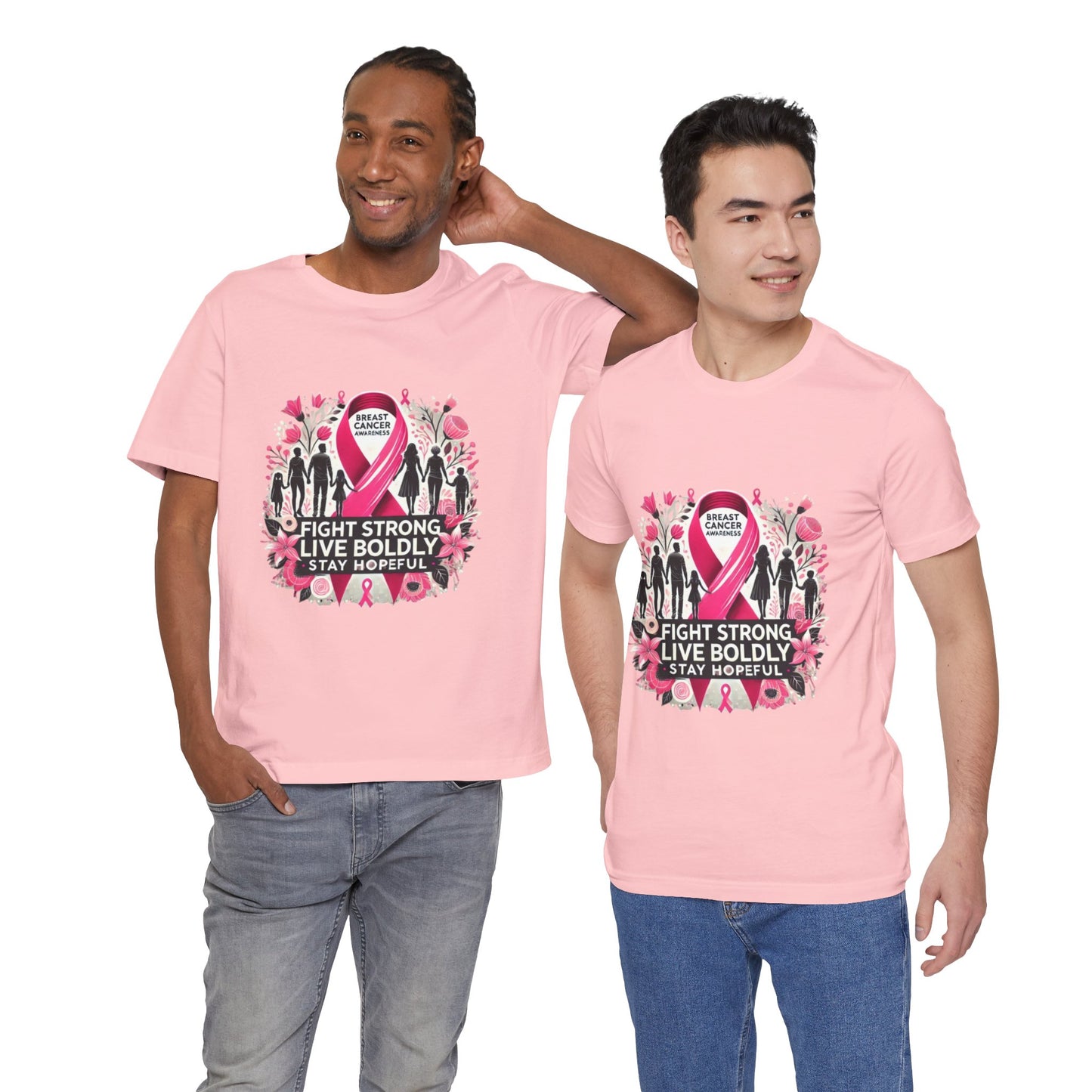 Breast Calendar Awareness Unisex Jersey Short Sleeve Tee