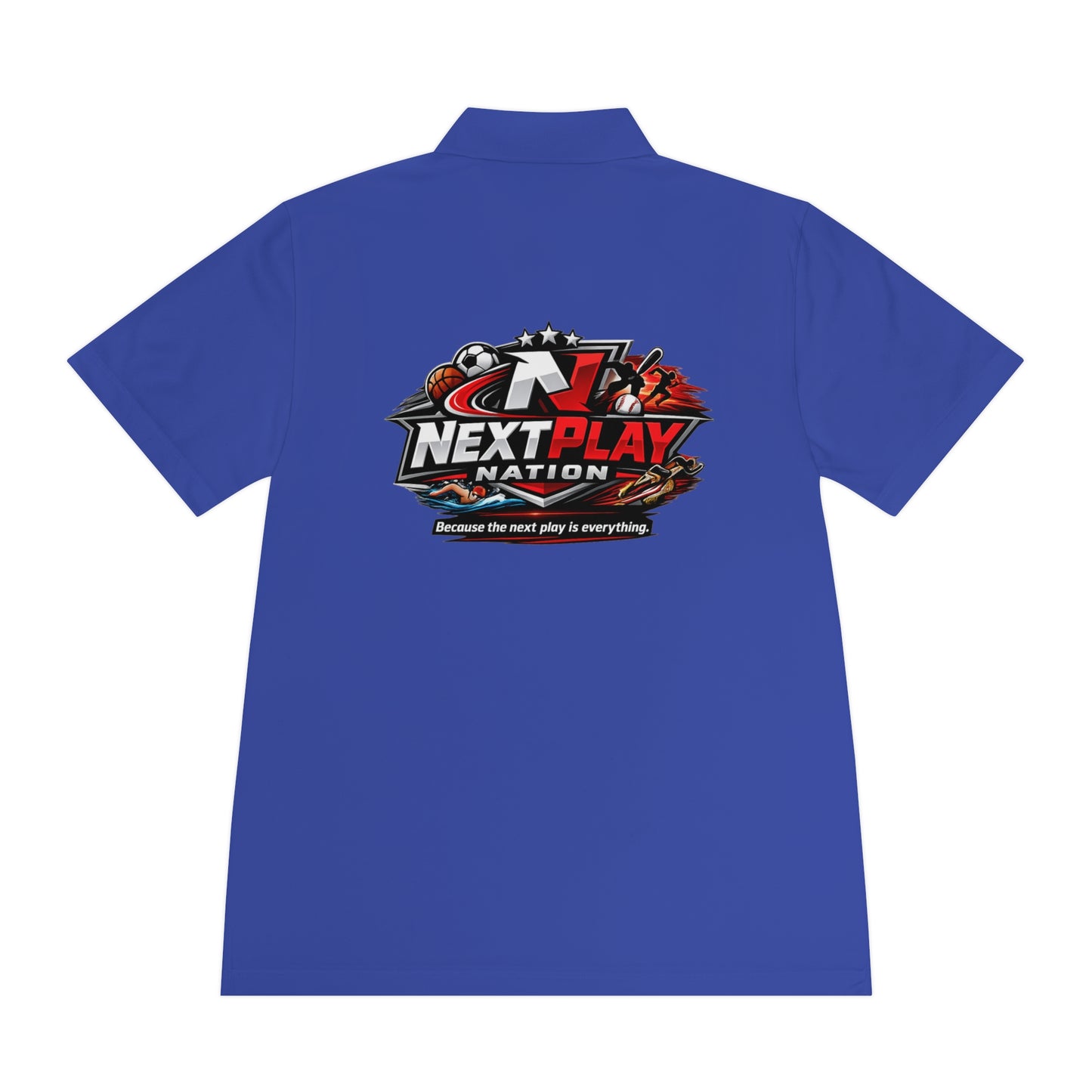 NextPlay Nation Men's Sport Polo Shirt