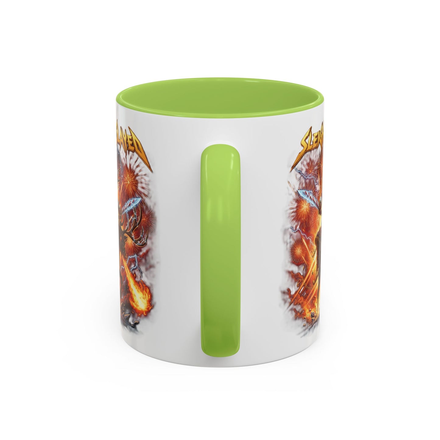 "Sleigh or Be Slayed" Mug | Ceramic Coffee Cup | Holiday Mug