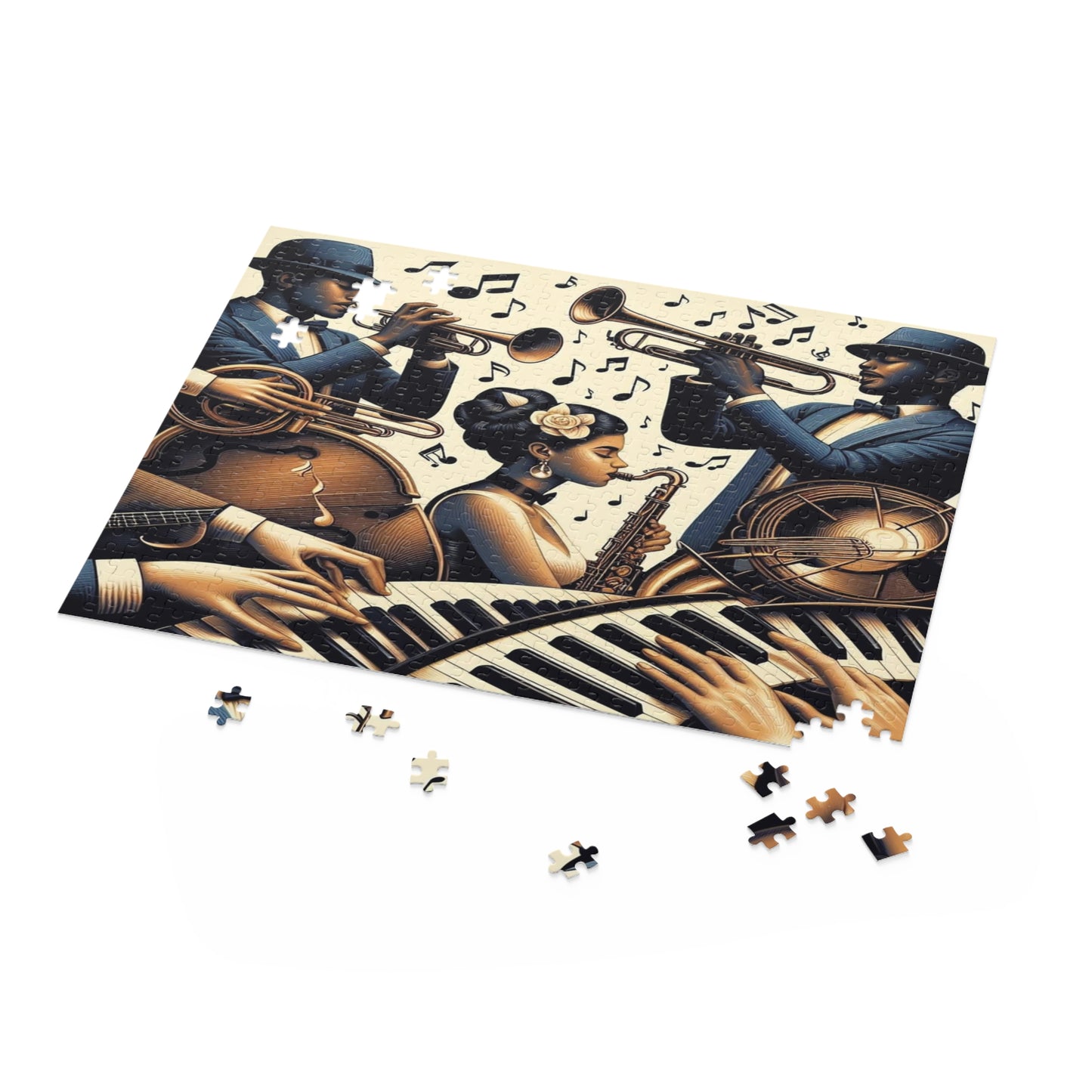 Jazzin' It Up Puzzle (120, 252, 500-Piece)