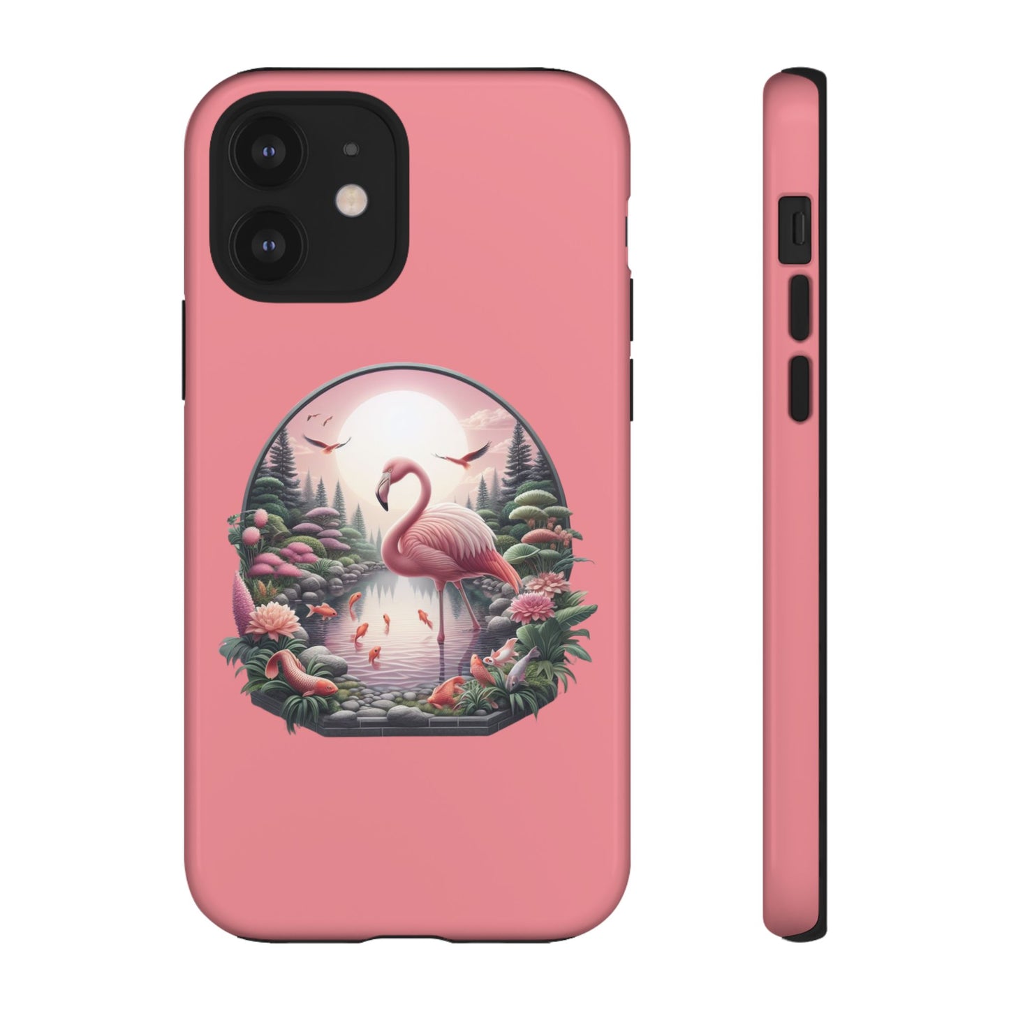 Pink Flamingo - iPhone Tough Phone Case