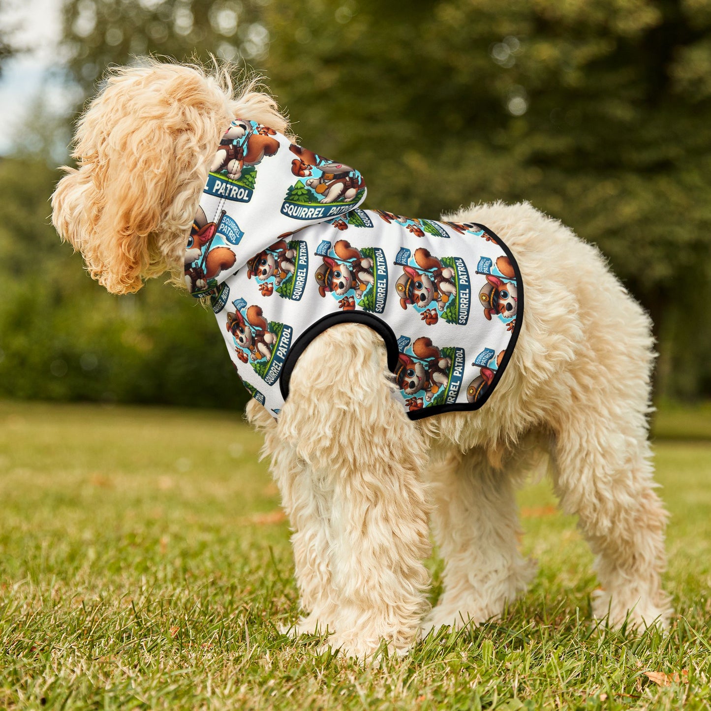 Squirrel Patrol Pet Hoodie (2)