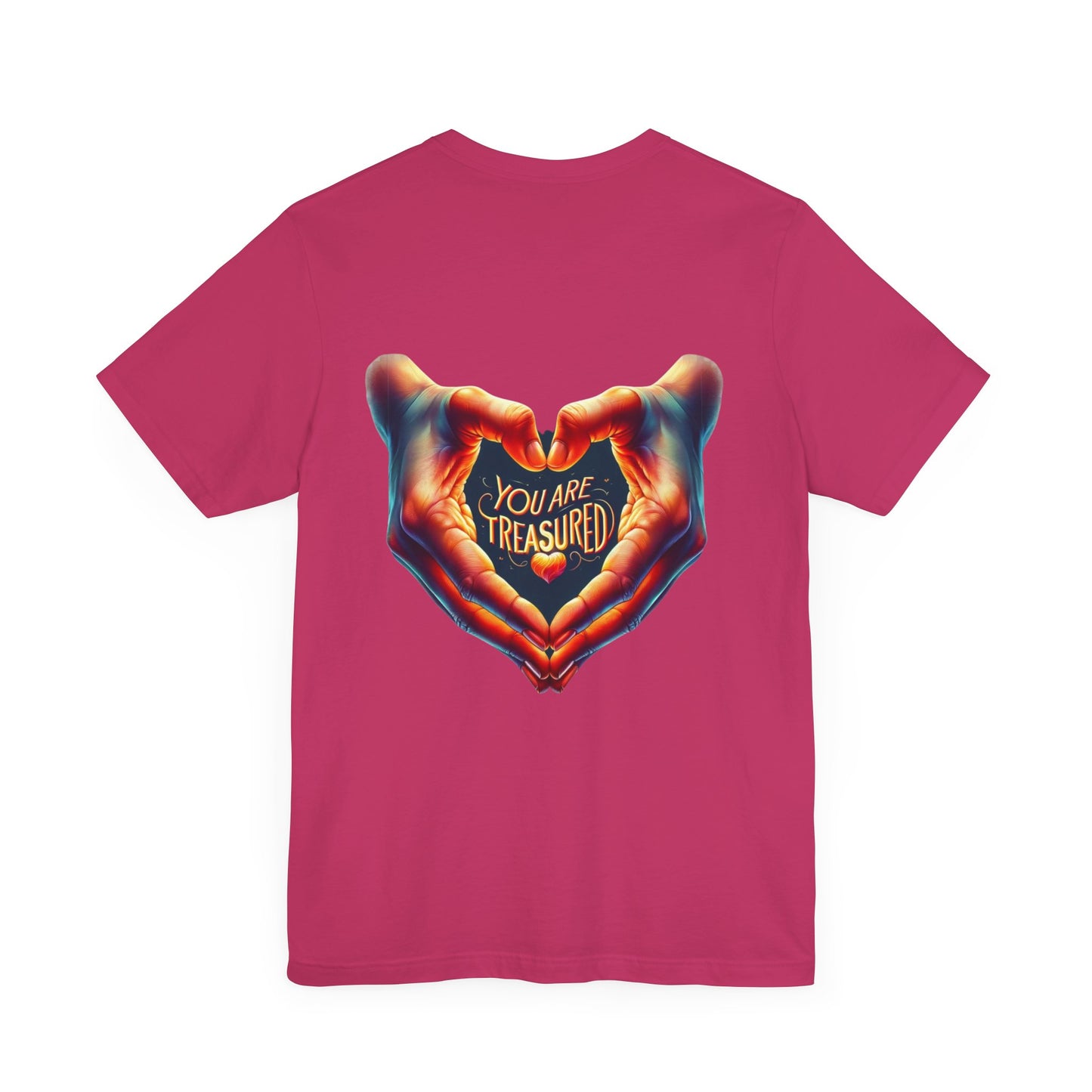You Are Treasured - Both Sides Printed - Short Sleeve Tee
