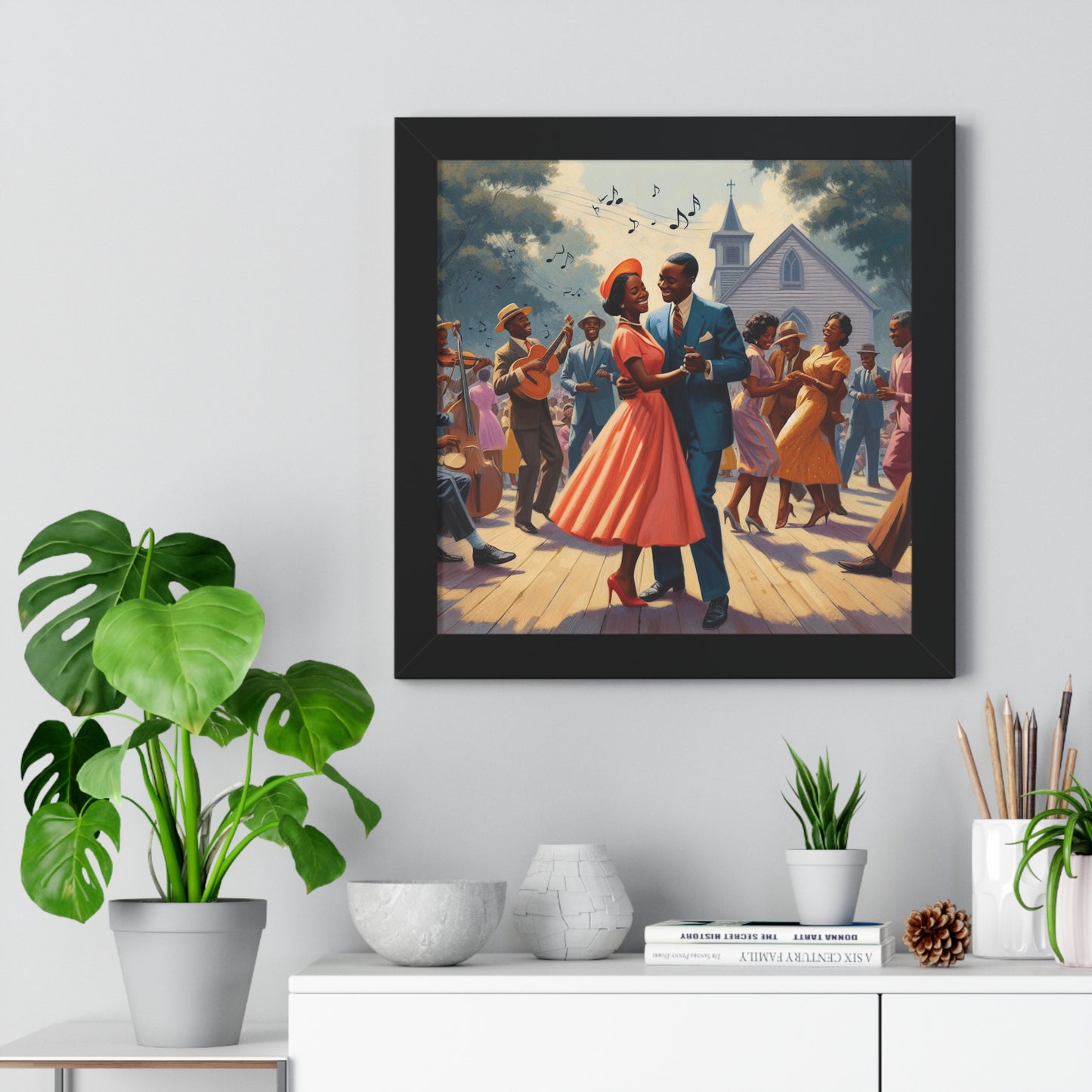 Sunday Smiles -  Unique Wall Art - Framed Wall Art Poster