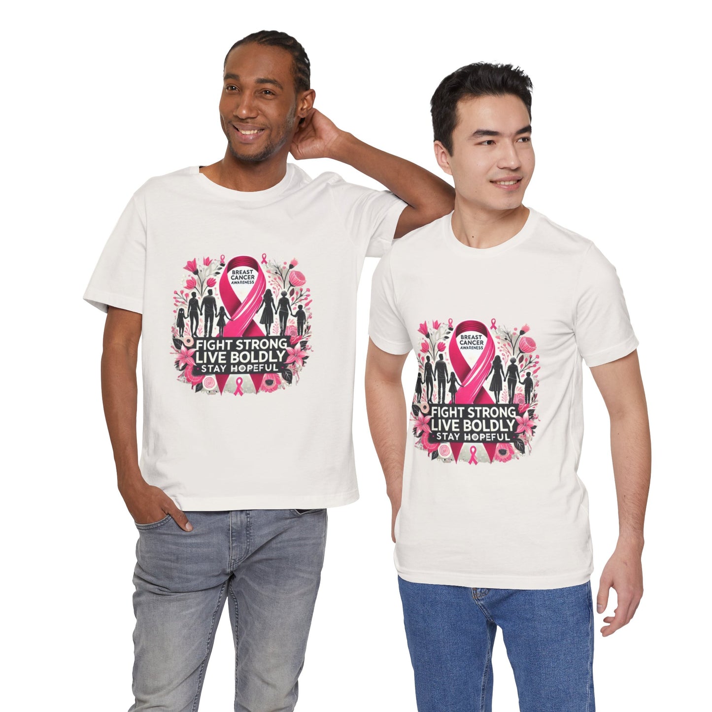 Breast Calendar Awareness Unisex Jersey Short Sleeve Tee