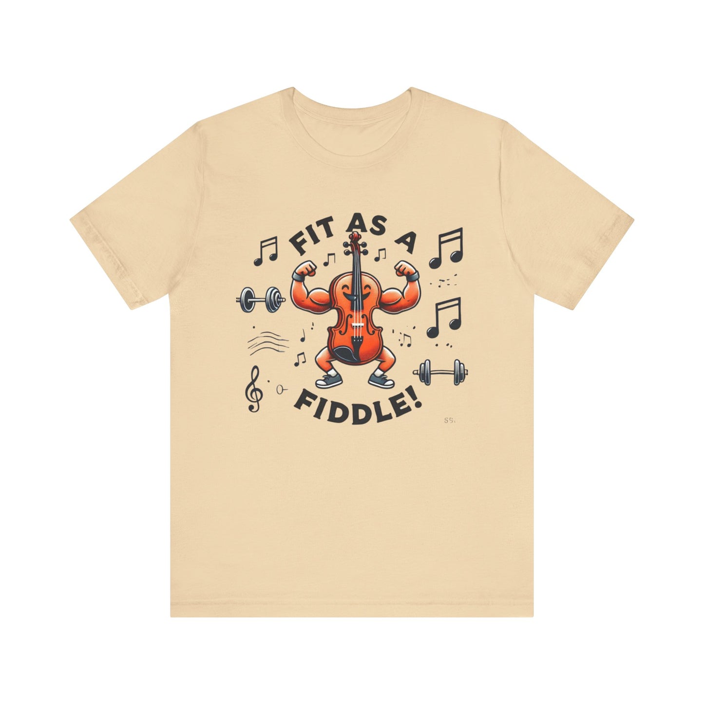 Fit As A Fiddle Unisex Jersey Short Sleeve Tee