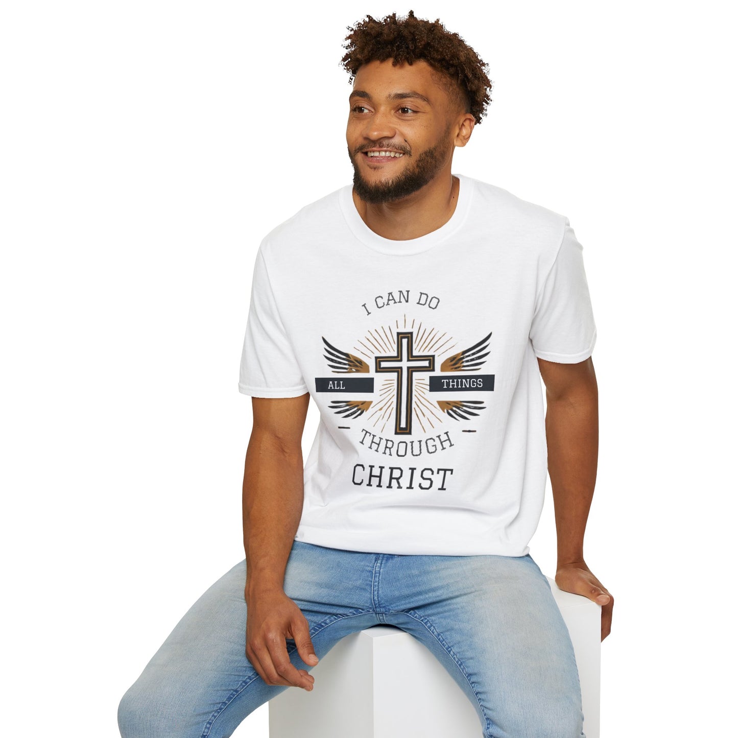 All Things Through Christ Unisex Softstyle T-Shirt