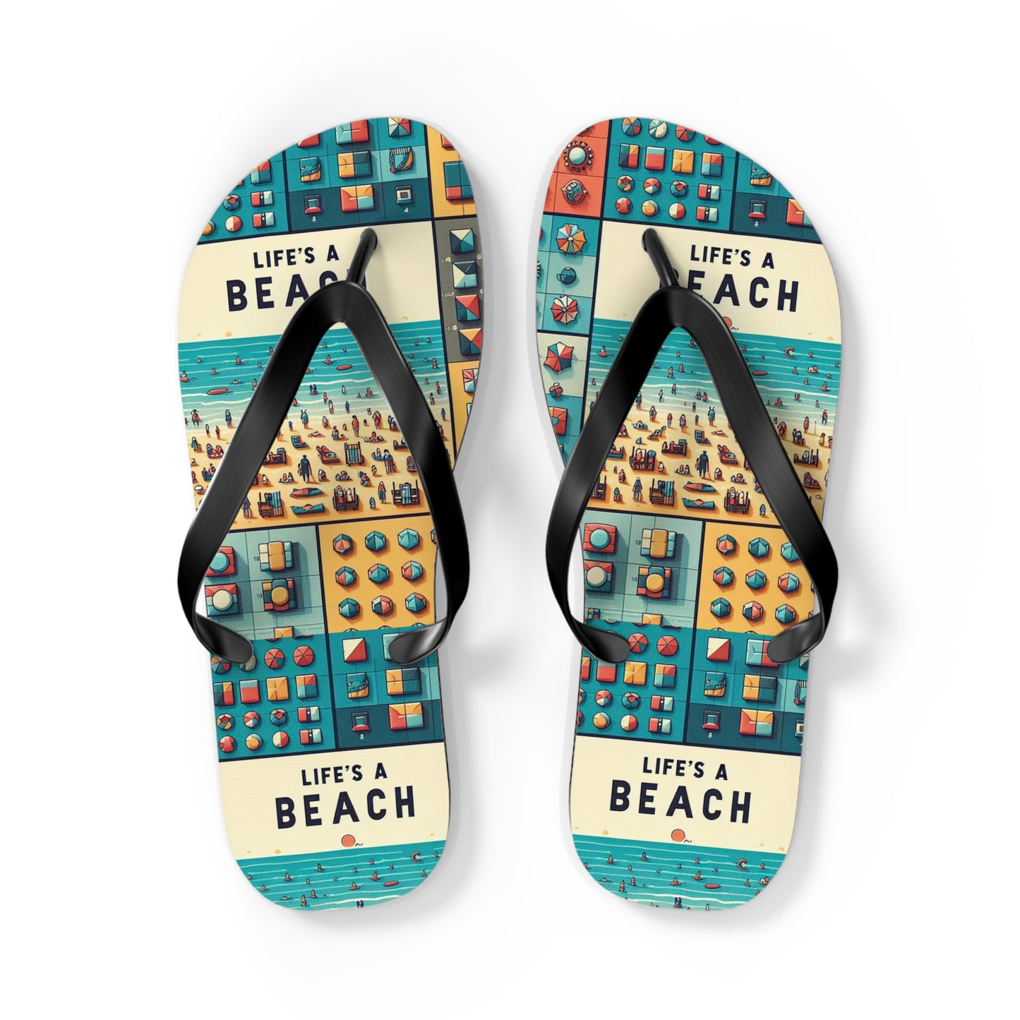 Life's A Beach Flip Flops