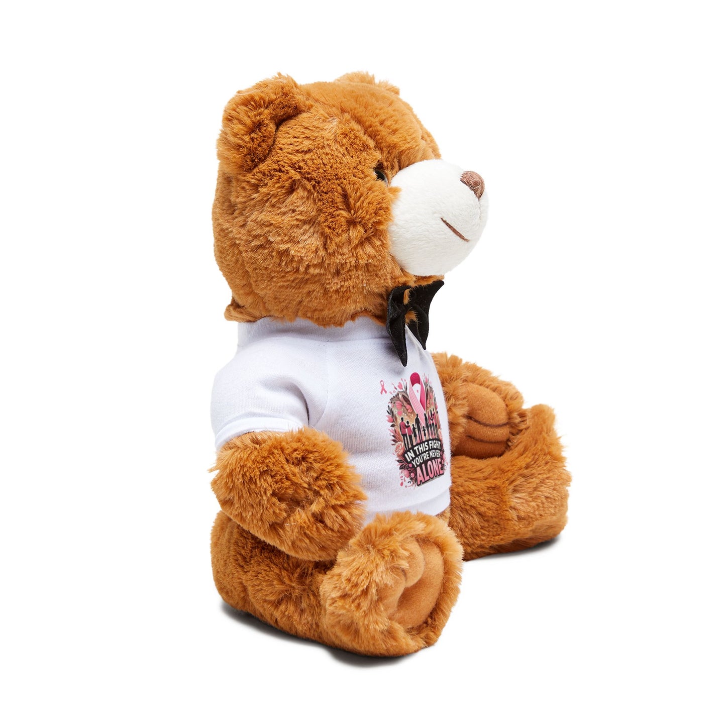 Breast Cancer Awareness Teddy Bear with T-Shirt