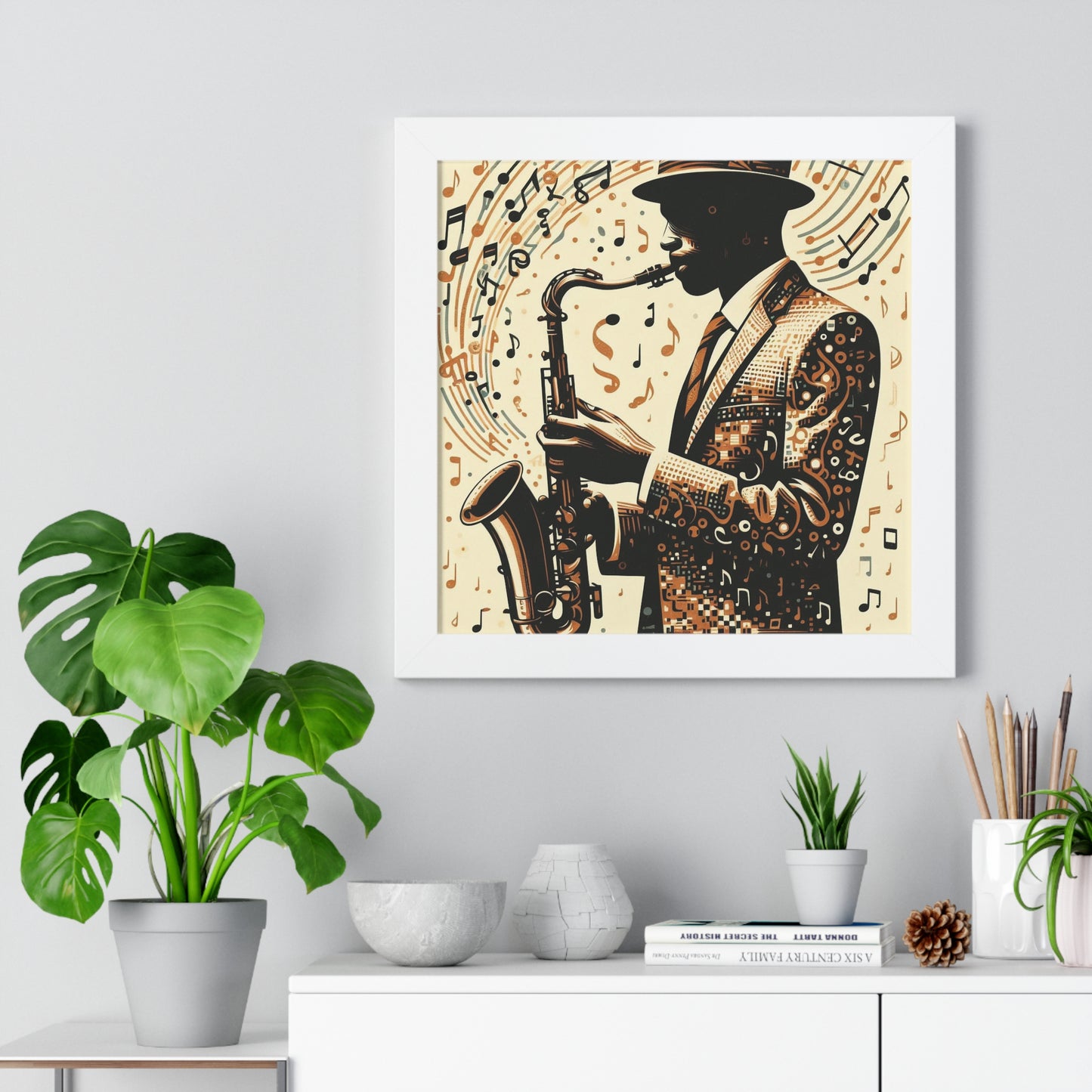 To The Nines -  Unique Wall Art - Framed Vertical Poster