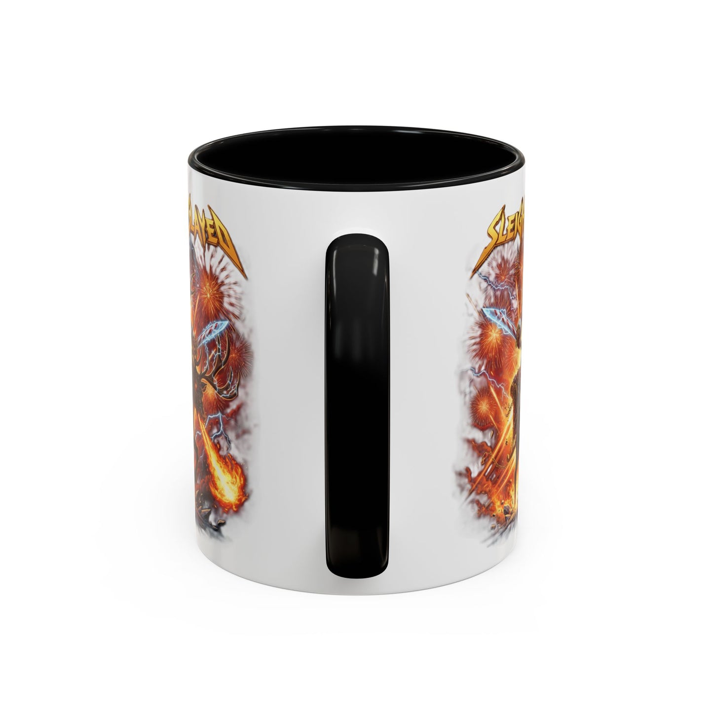 "Sleigh or Be Slayed" Mug | Ceramic Coffee Cup | Holiday Mug