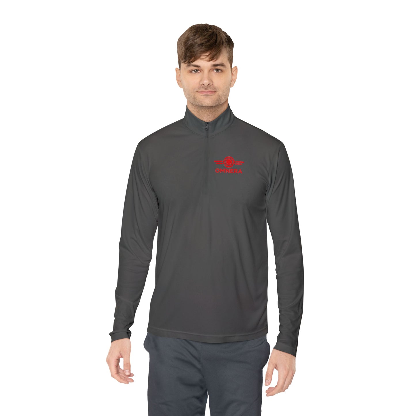 Quarter-Zip Pullover — Omnera Logo Lightweight Pullover