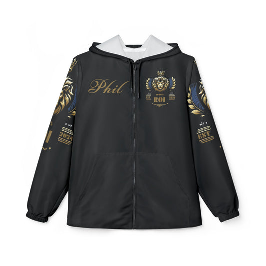 1000%ROI Windbreaker Jacket - Black