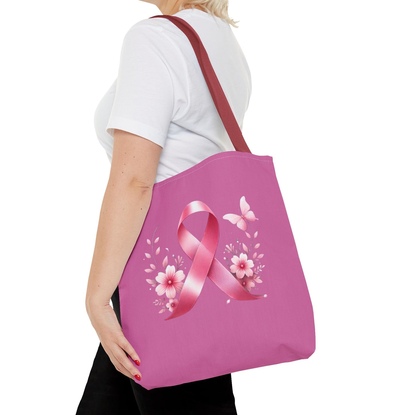 Breast Cancer Awareness Tote Bag_Pink