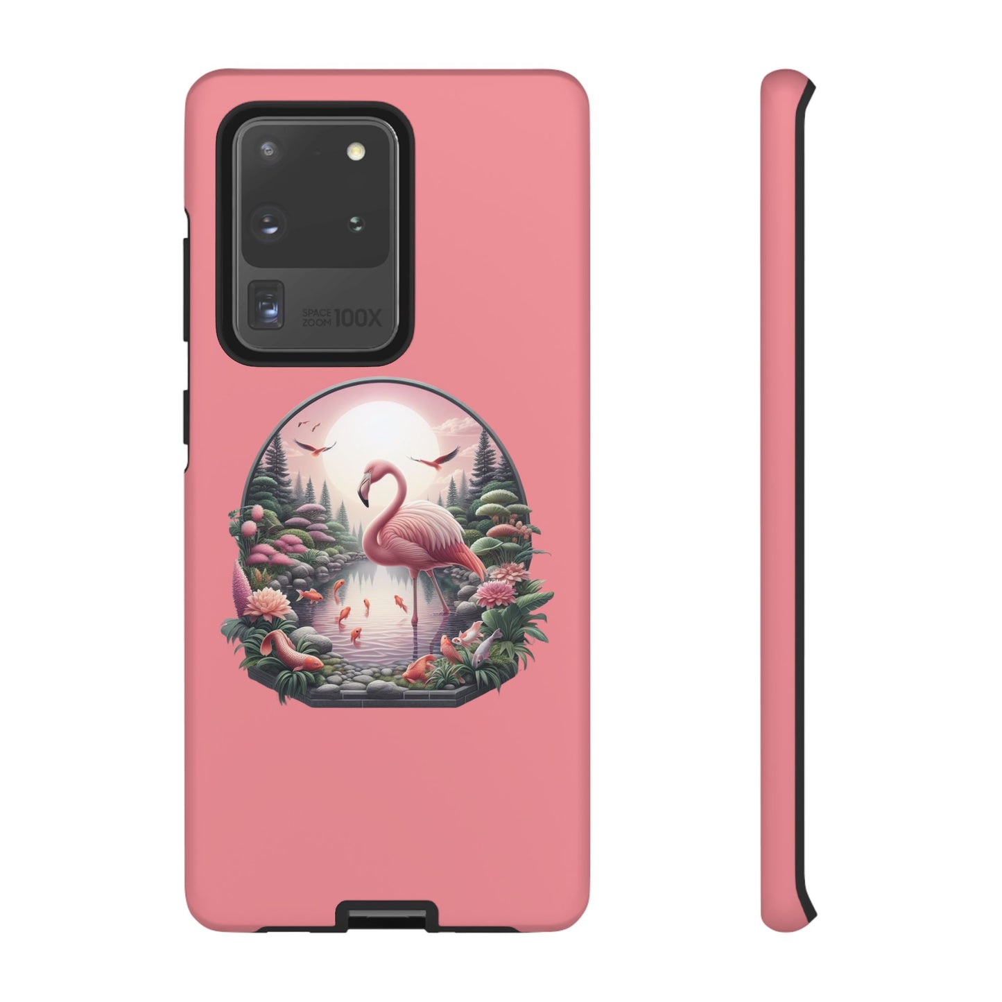 Pink Flamingo - iPhone Tough Phone Case