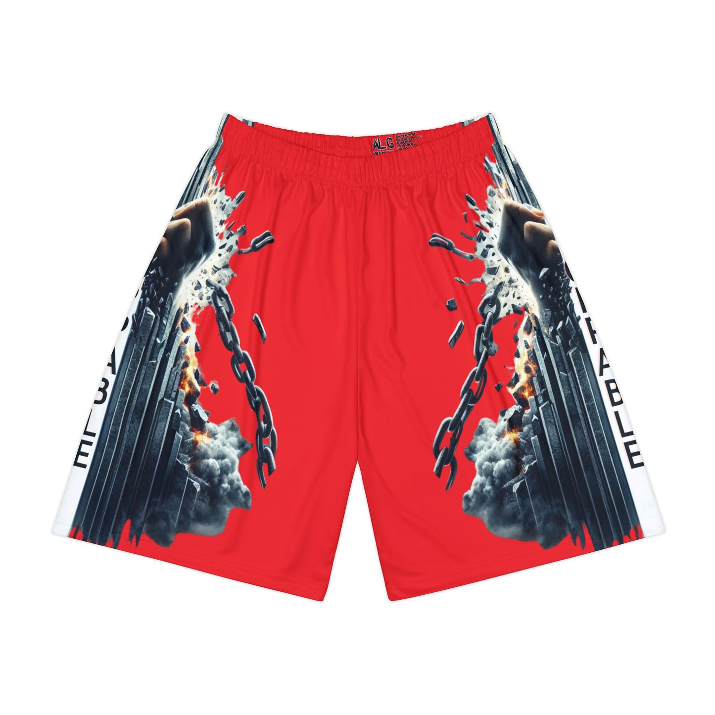 UNSTOPPABLE Men’s Sports Shorts - Red