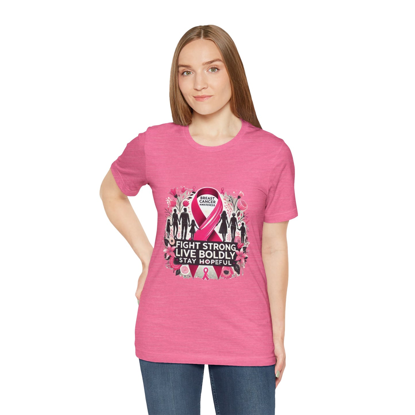 Breast Calendar Awareness Unisex Jersey Short Sleeve Tee