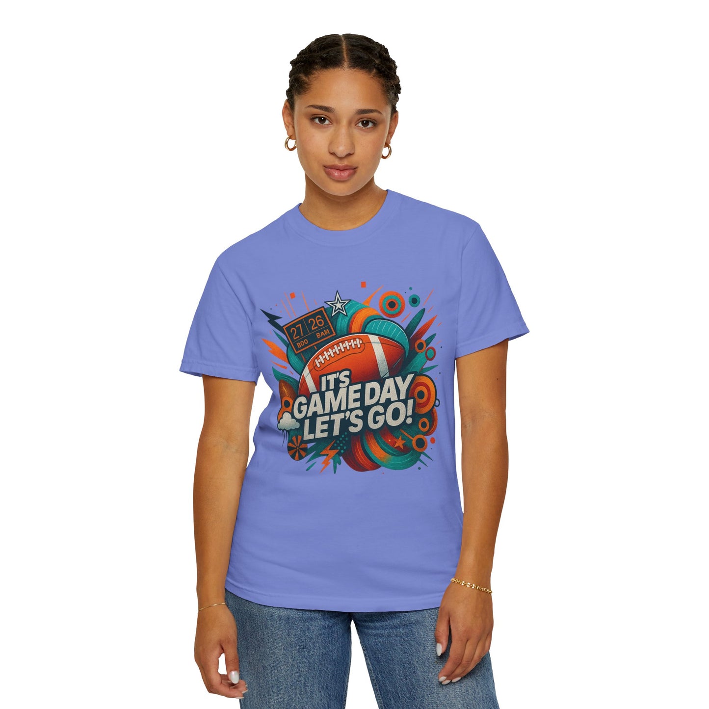 IT'S GAME DAY -  Unisex Garment-Dyed T-shirt
