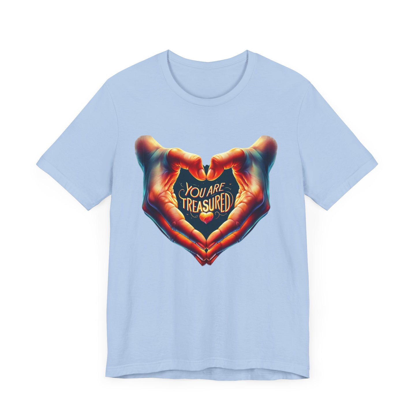 You Are Treasured - Both Sides Printed - Short Sleeve Tee