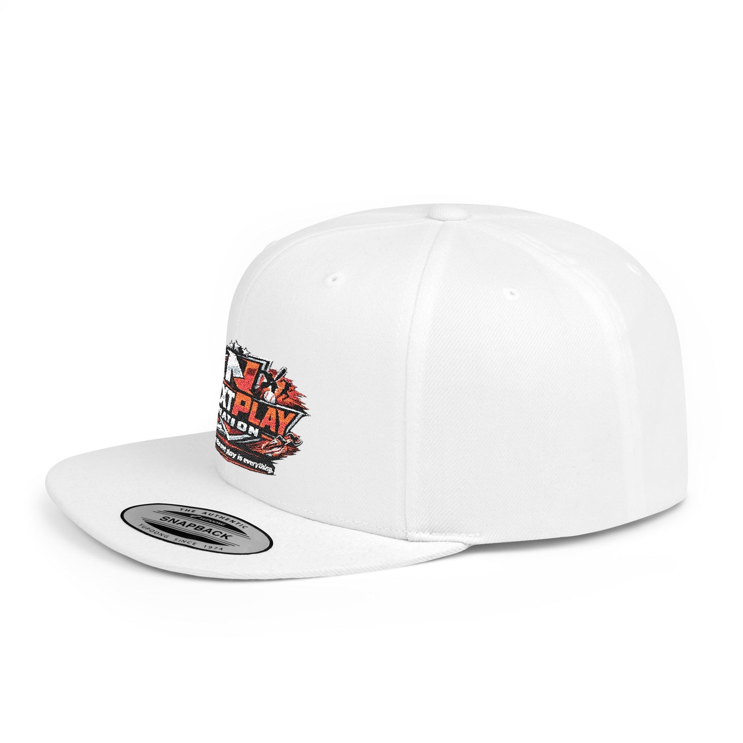 Snapback Hat — 'Next Play Nation' Flat-Bill Baseball Cap (Streetwear Gaming Logo)