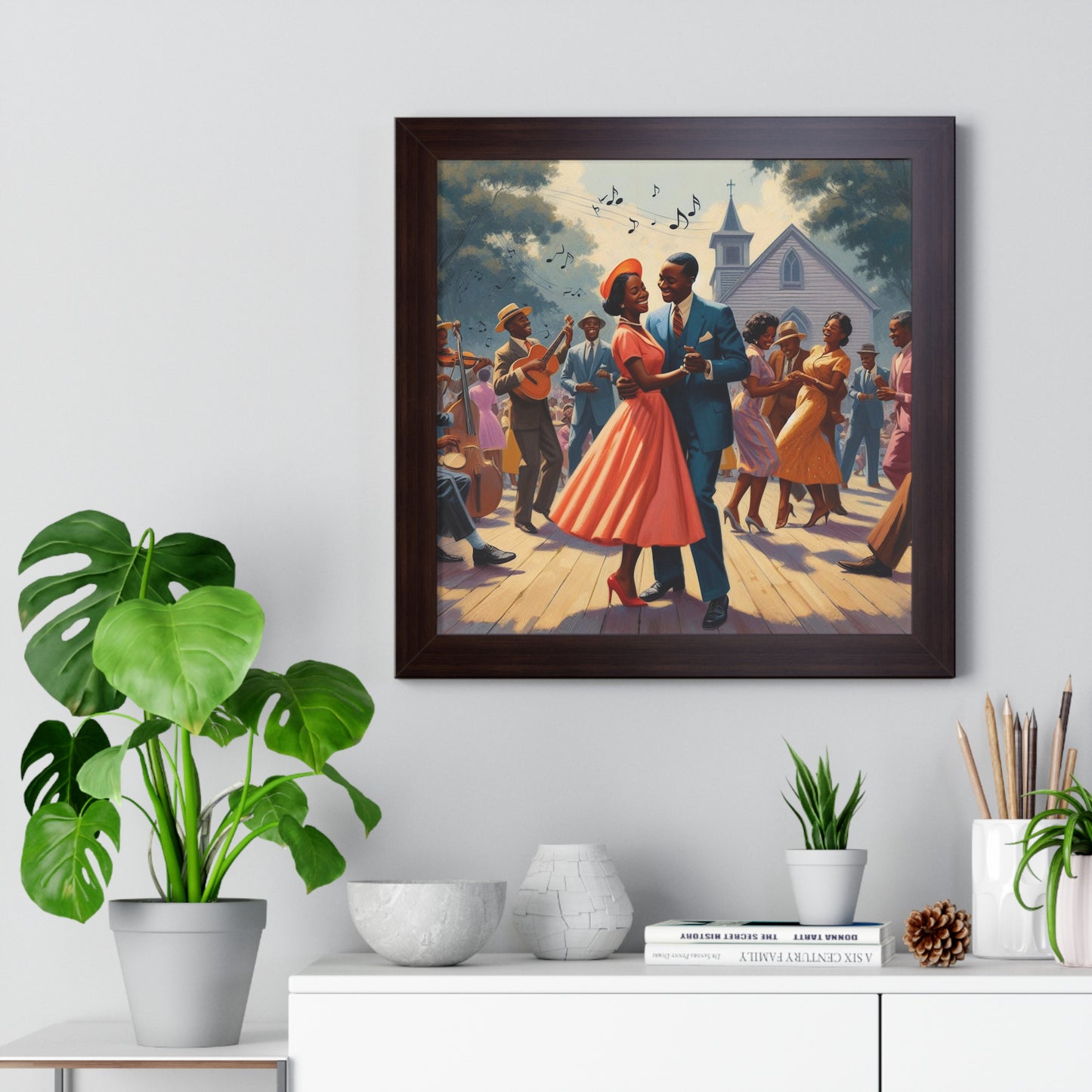 Sunday Smiles -  Unique Wall Art - Framed Wall Art Poster