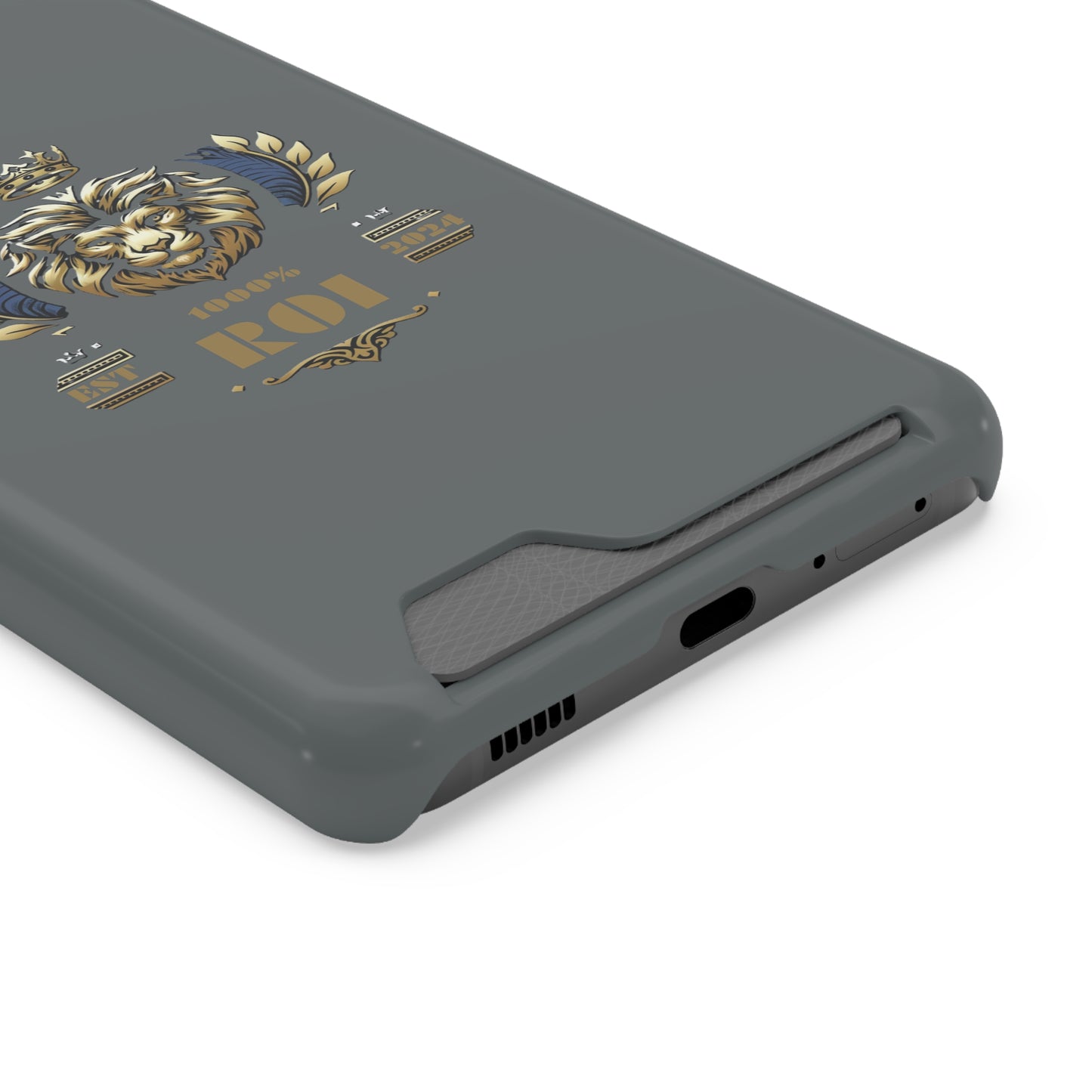 1000%ROI Phone Case With Card Holder (Compatible with iPhone 13, and Samsung Galaxy S21, S22 models)