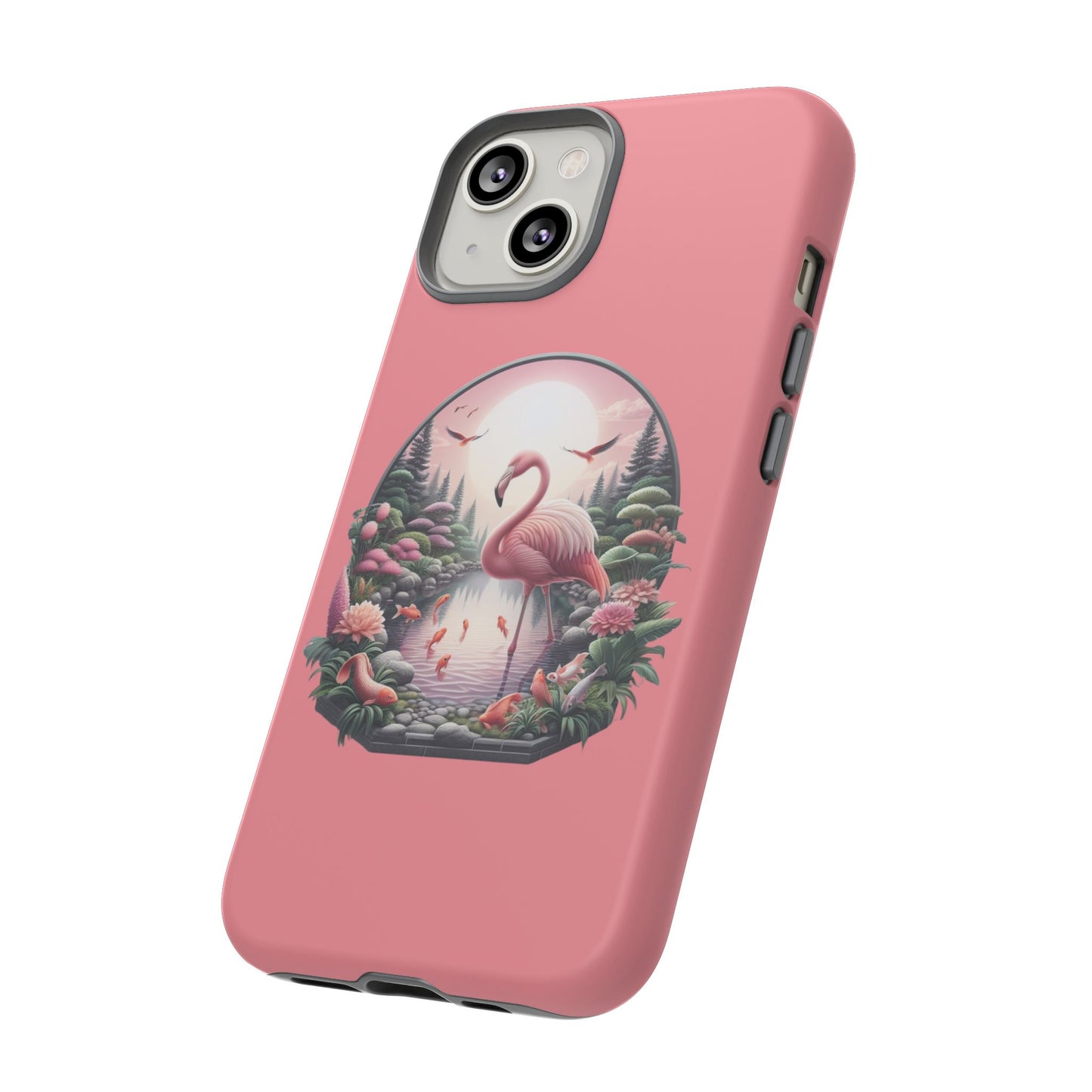Pink Flamingo - iPhone Tough Phone Case