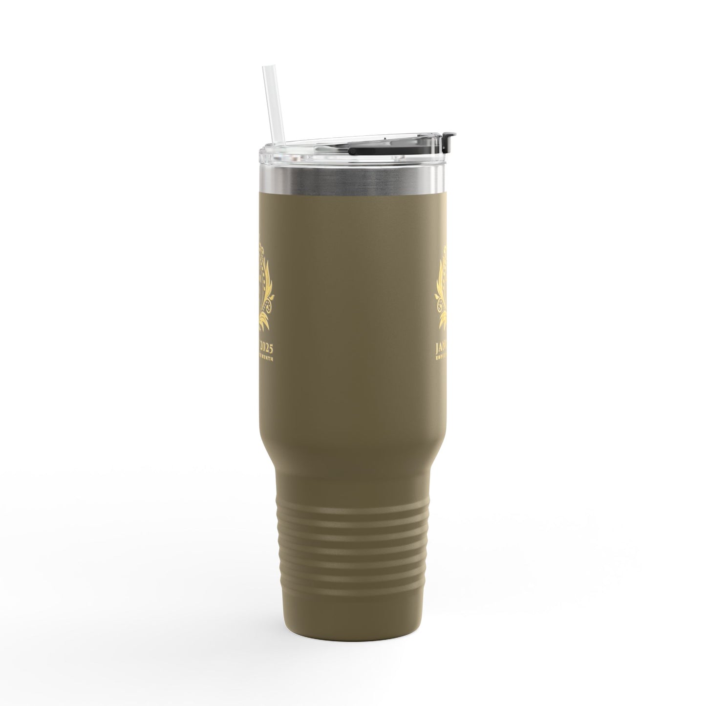 Employee Of the Month, Customizable, 40oz Spillproof, Stainless Steel Double-Insulated Travel Mug