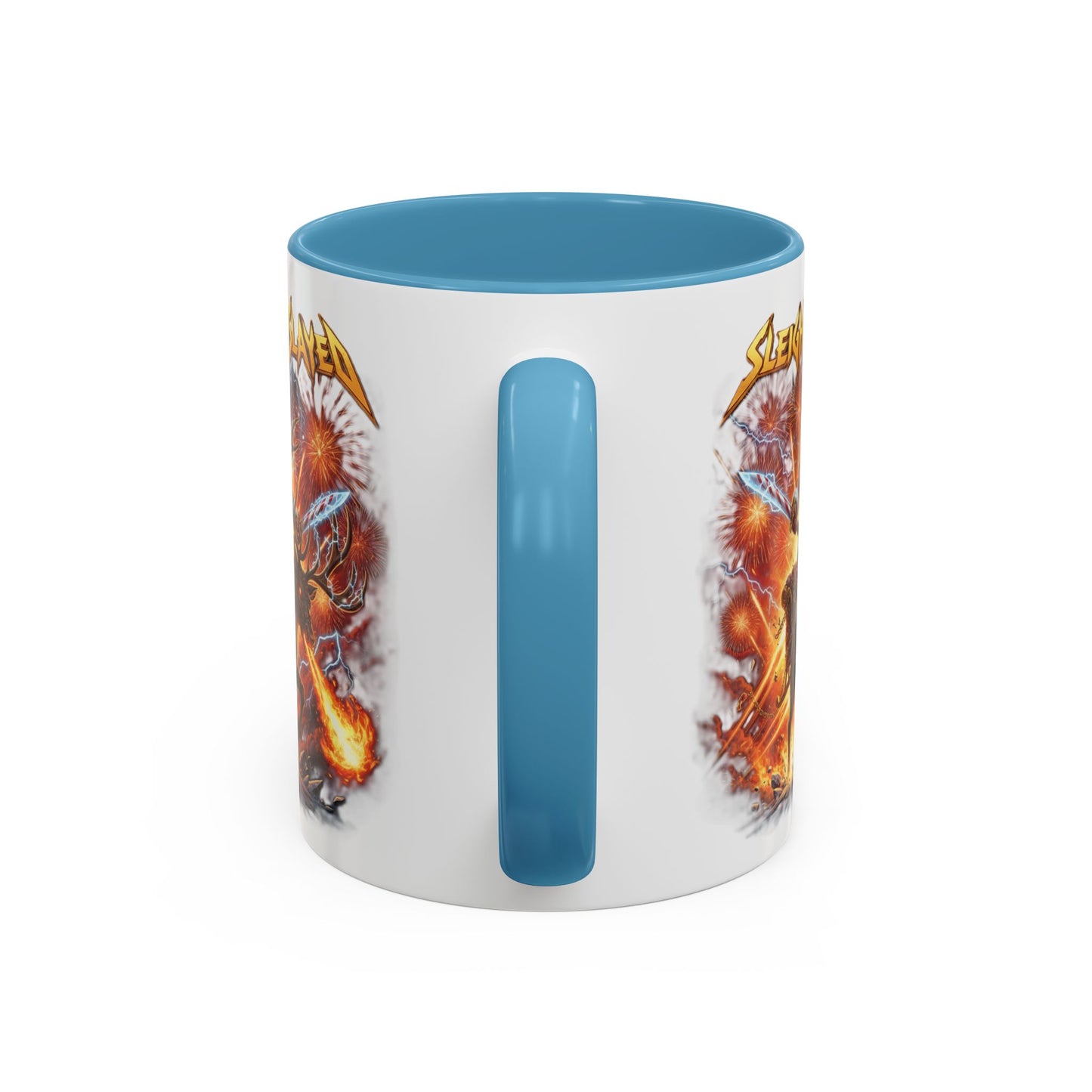 "Sleigh or Be Slayed" Mug | Ceramic Coffee Cup | Holiday Mug