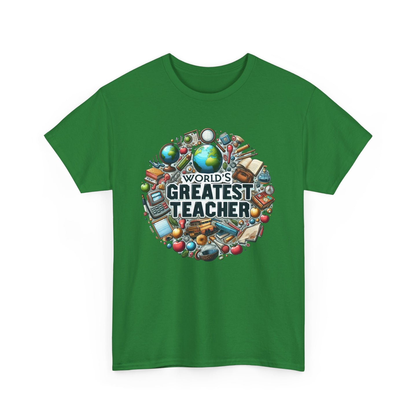 World's Greatest Teacher - Unisex Heavy Cotton Tee (G3)