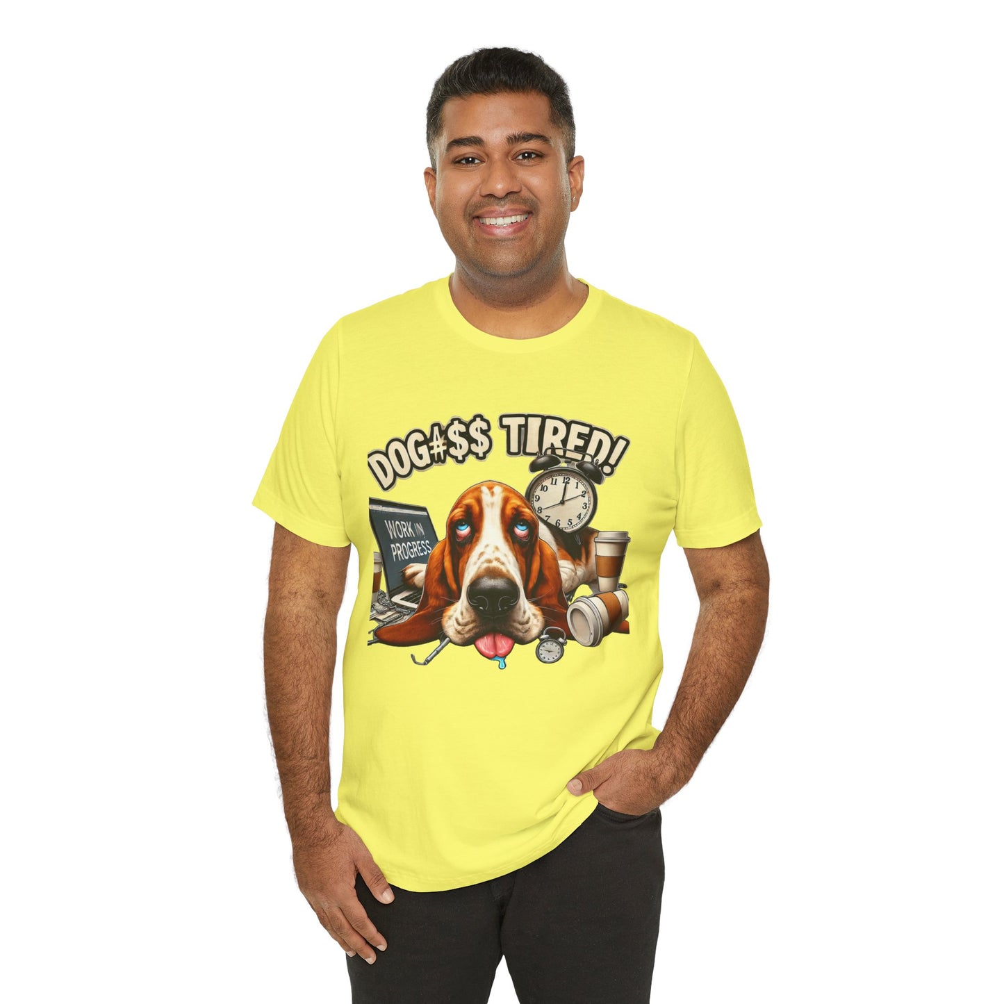 Dog#$$ Tired Unisex Jersey Short Sleeve Tee