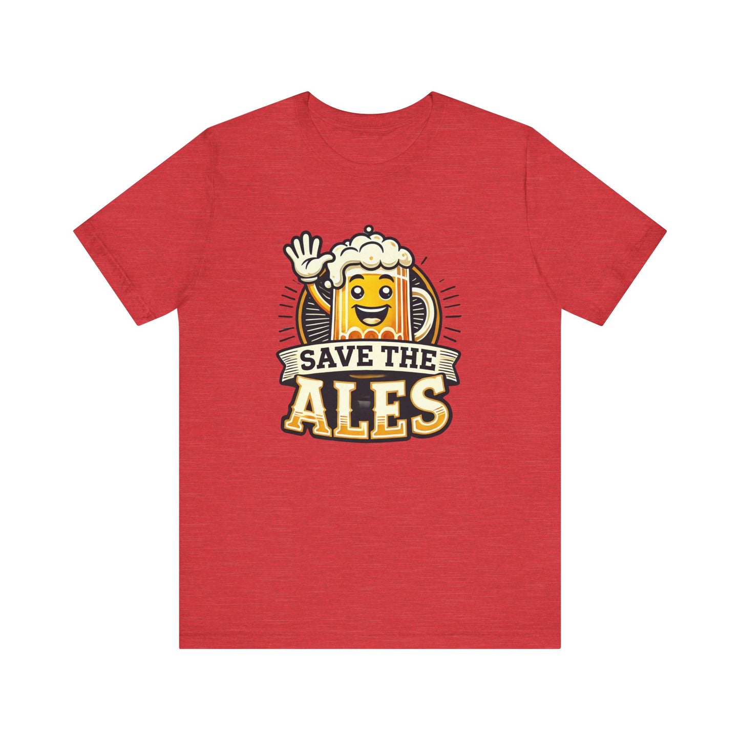 Save The Ales_V2 Unisex Jersey Short Sleeve Tee