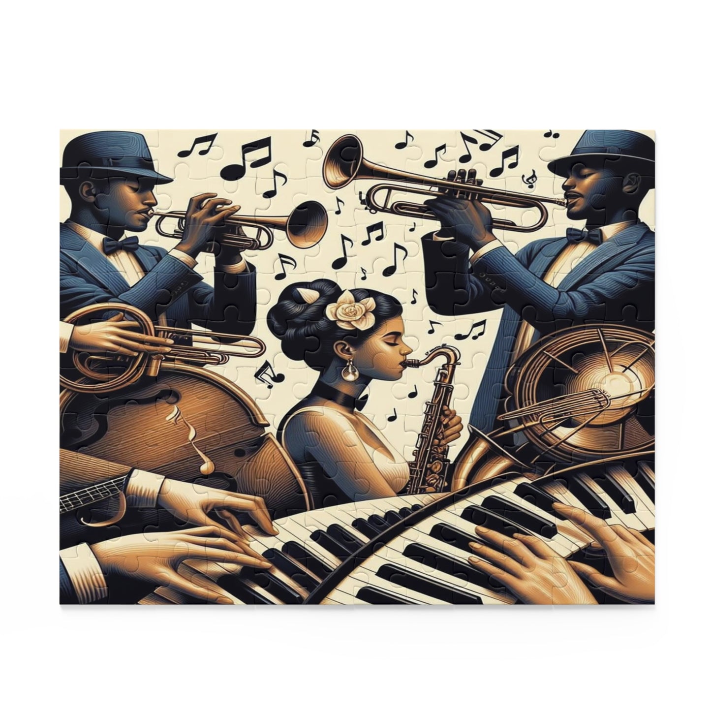 Jazzin' It Up Puzzle (120, 252, 500-Piece)