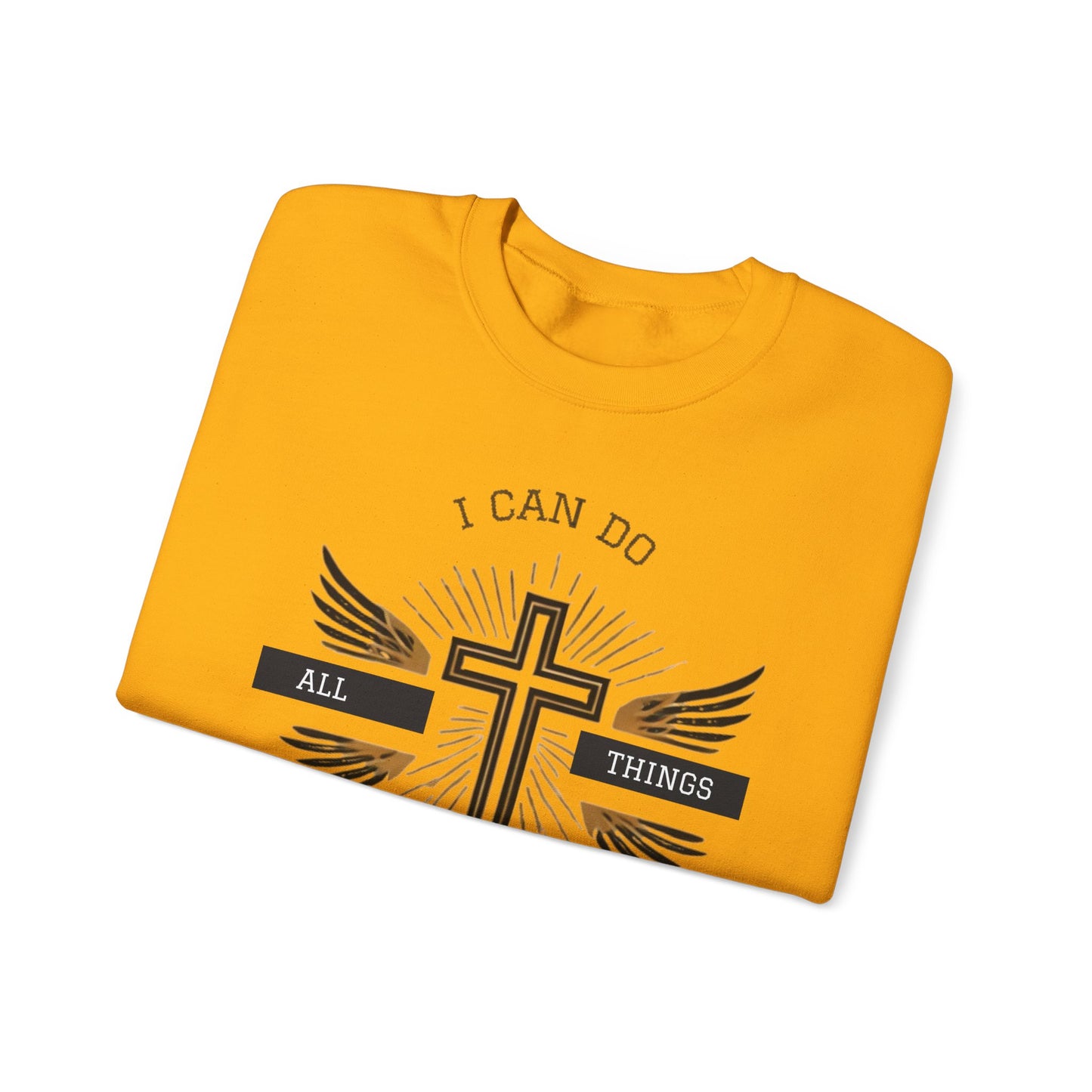 All Things Through Christ Unisex Heavy Blend™ Crewneck Sweatshirt