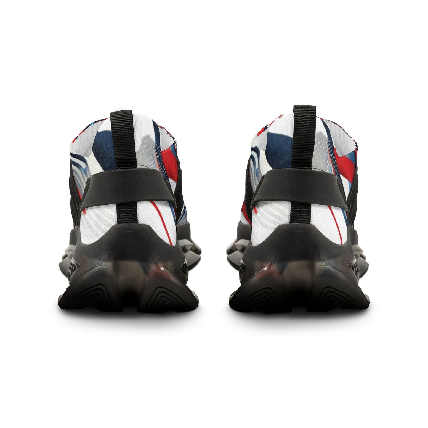 ColorBlast in Red, White, and Blue Men's Mesh Sneakers