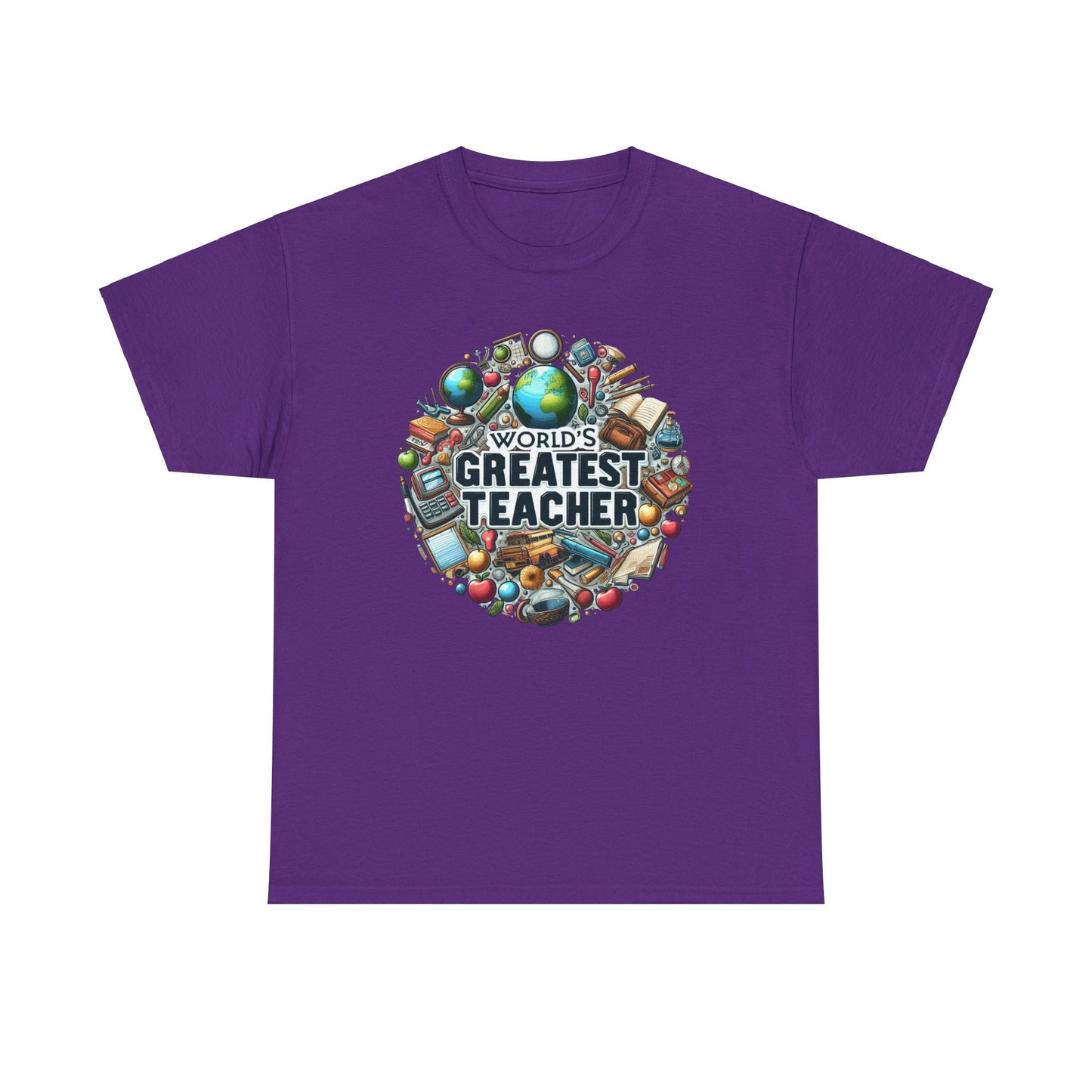 World's Greatest Teacher - Unisex Heavy Cotton Tee (G3)