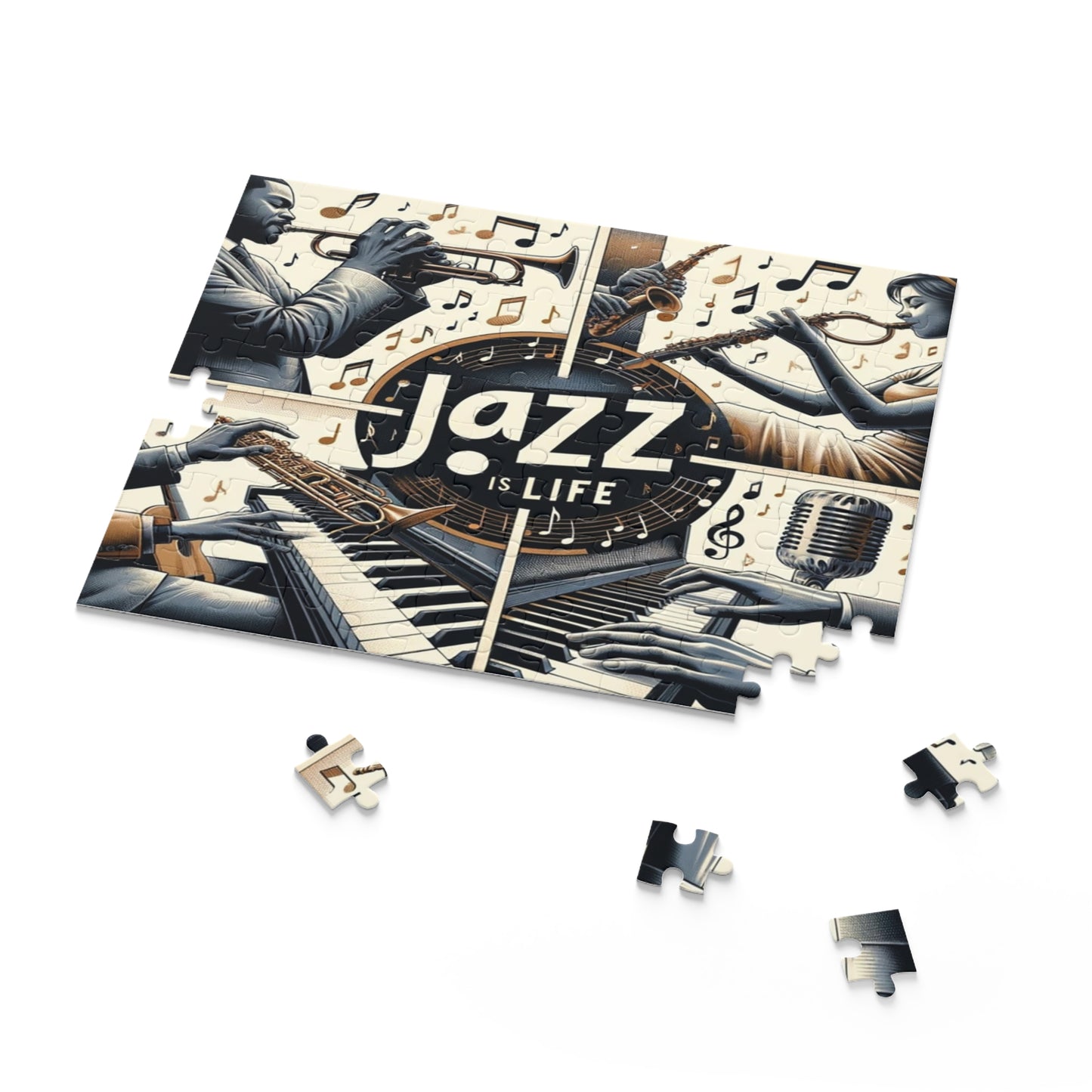 Jazz Is Life Puzzle (120, 252, 500-Piece)
